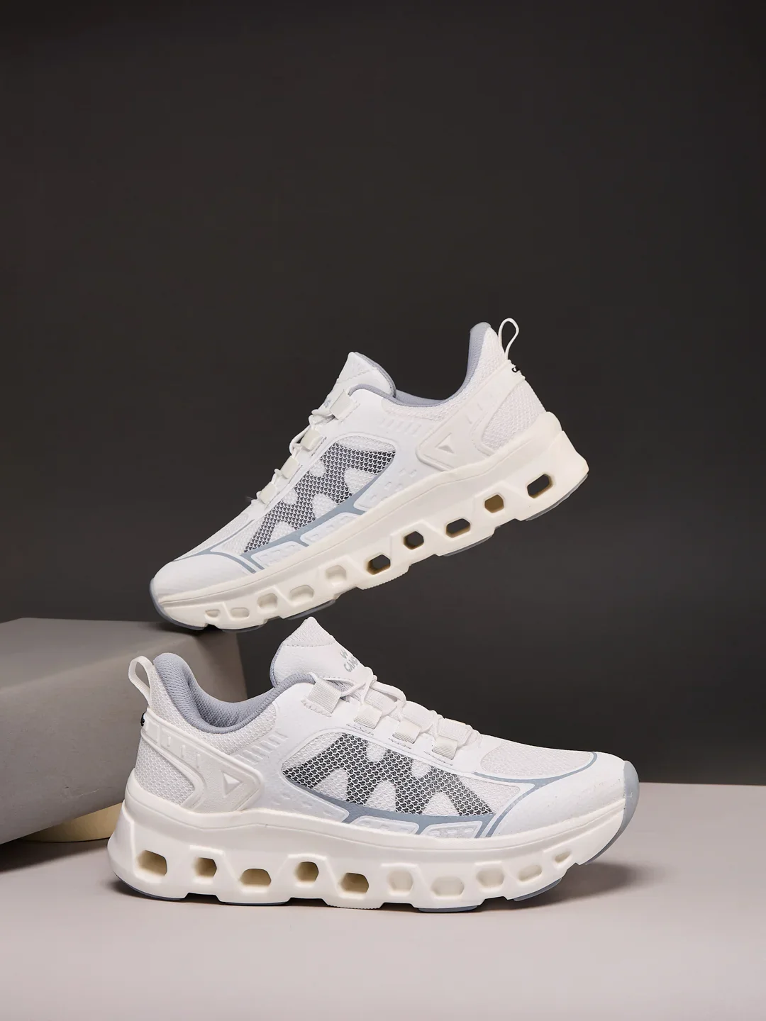 NECTER White Men's Running Shoes
