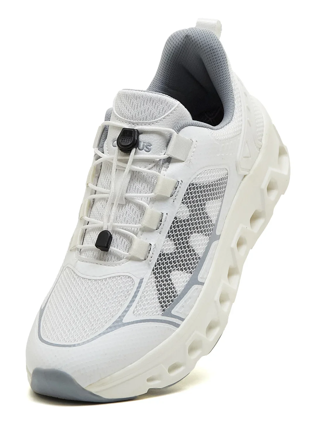 NECTER White Men's Running Shoes - Image 3
