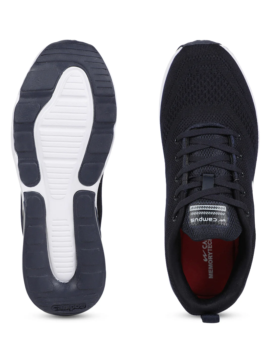 NORTH PLUS Navy Men's Running Shoes - Image 3