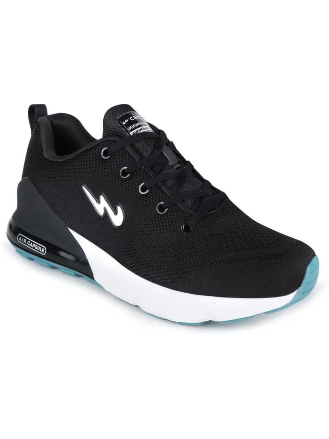 NORTH PLUS Black Men's Running Shoes - Image 3
