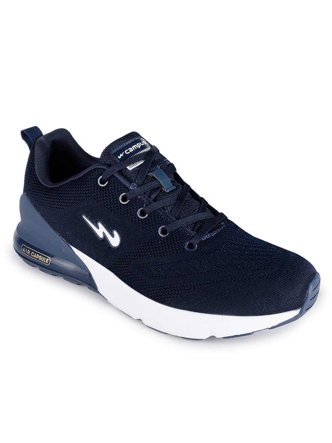NORTH PLUS Navy Men's Running Shoes - Image 3
