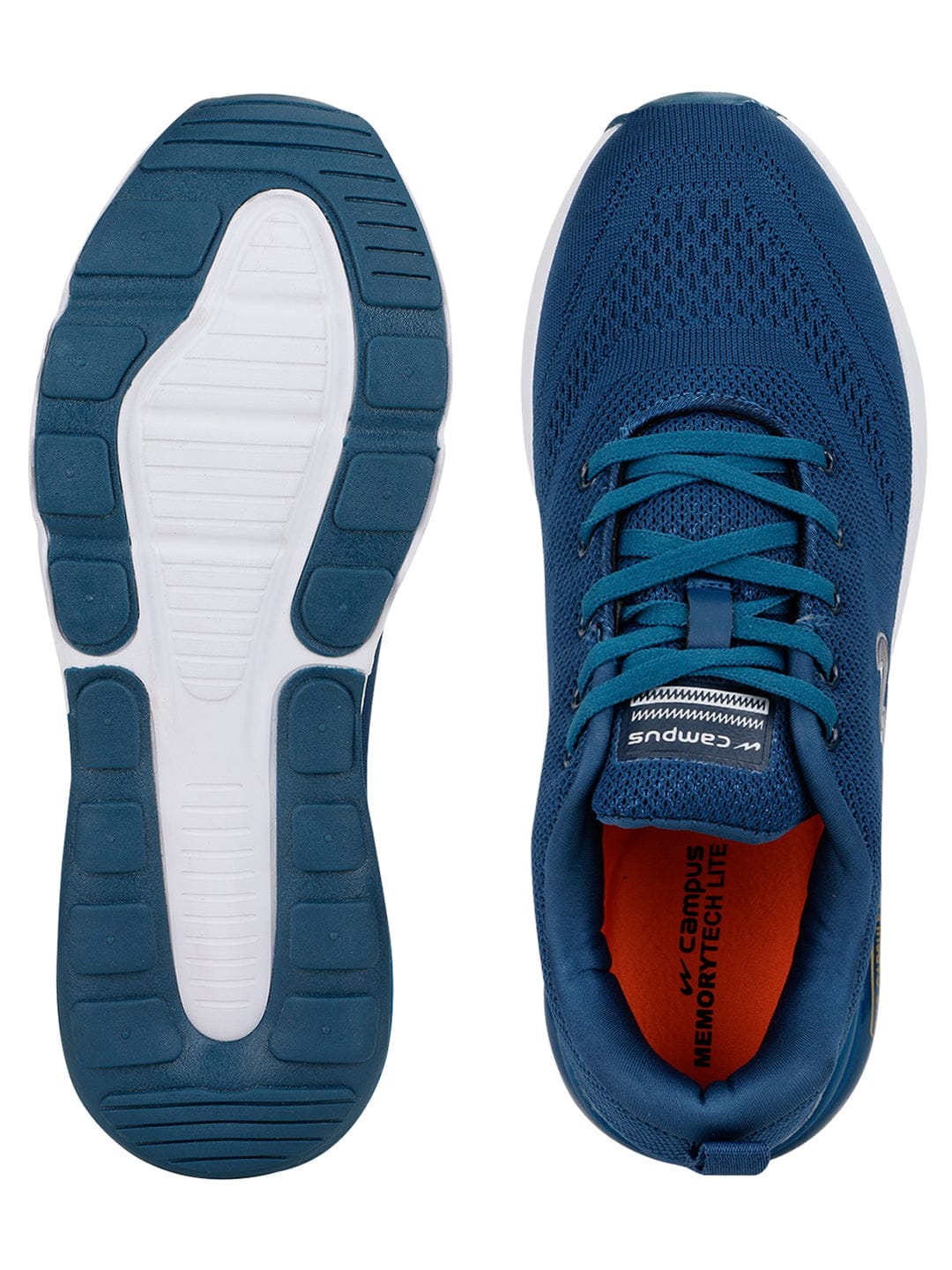 NORTH PLUS Blue Men's Running Shoes - Image 4