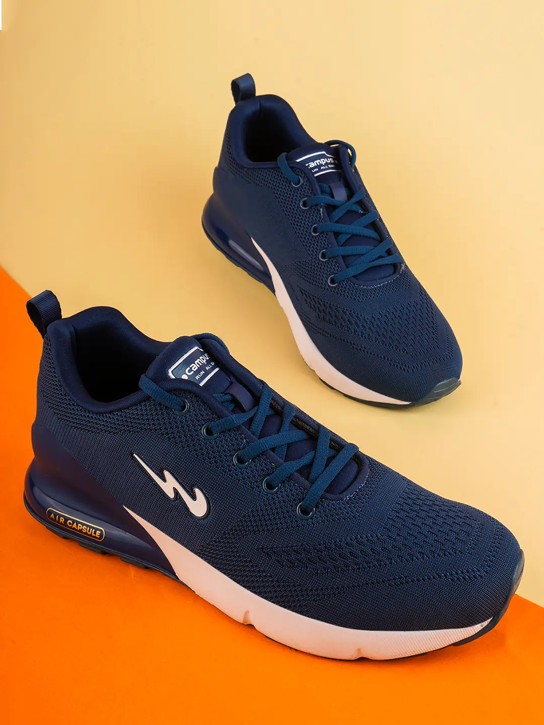 NORTH PLUS Blue Men's Running Shoes - Image 6