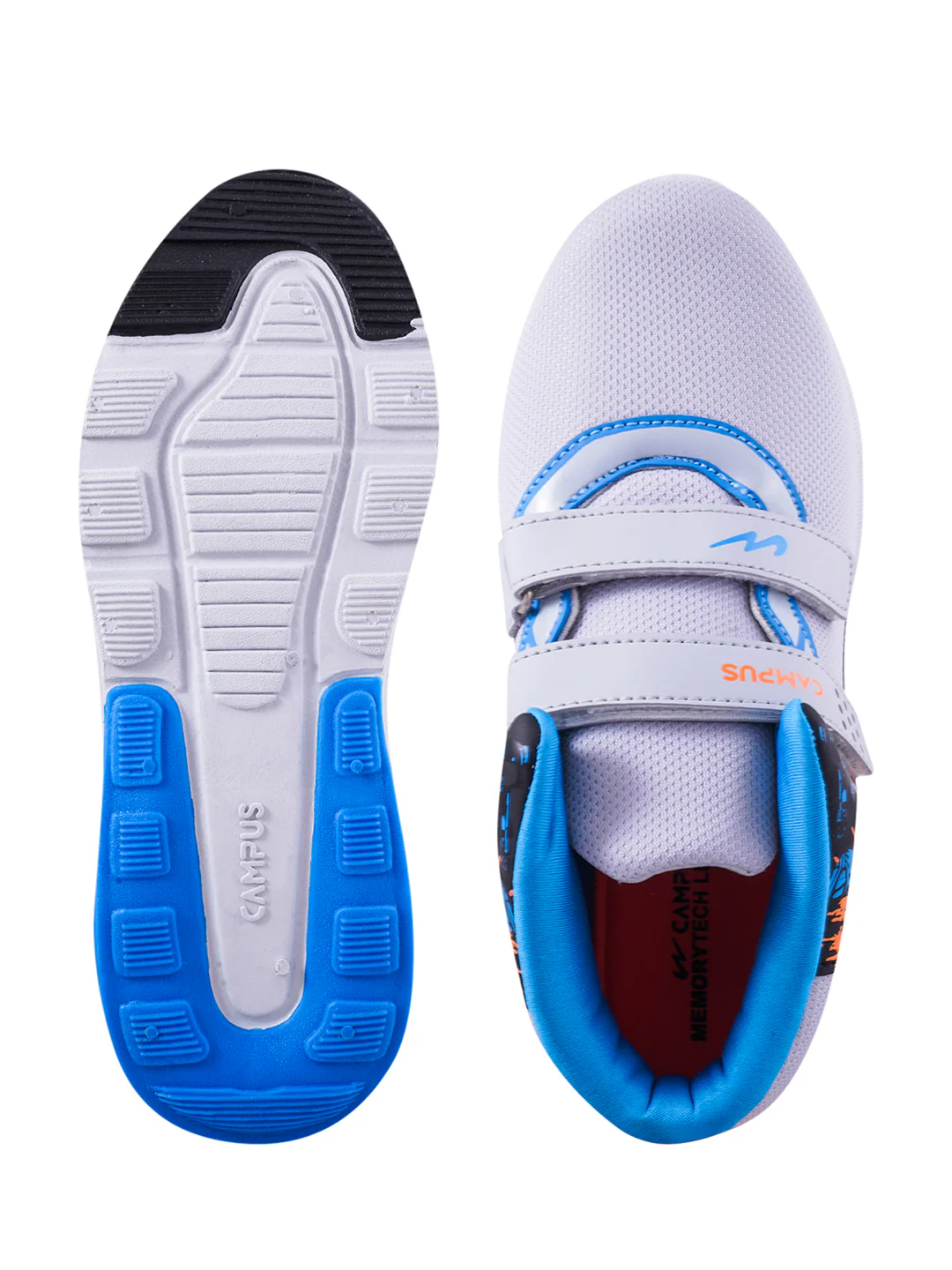 NT-569V Grey Child Running Shoes - Image 4