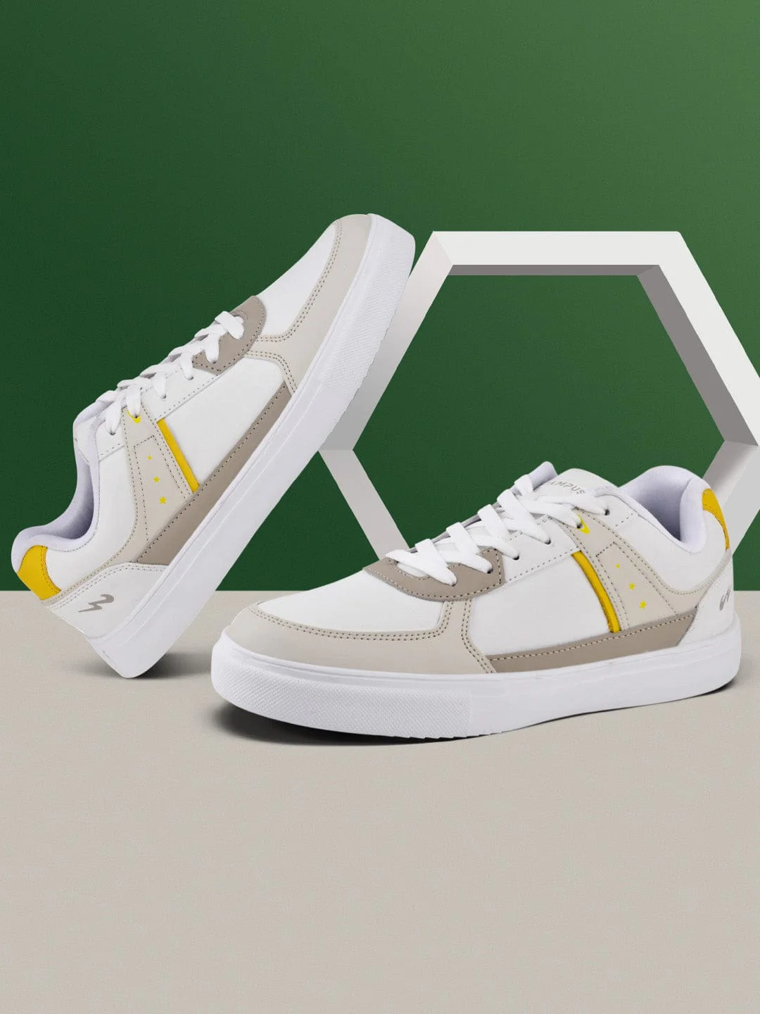 OG-02 White Men's Sneakers - Image 5