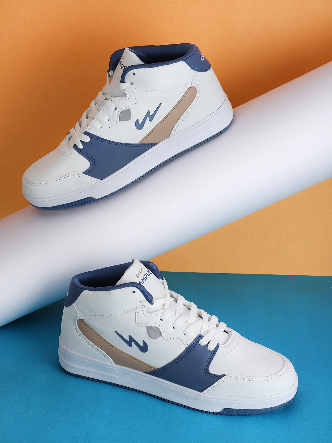 OG-09 White Men's Sneakers - Image 5