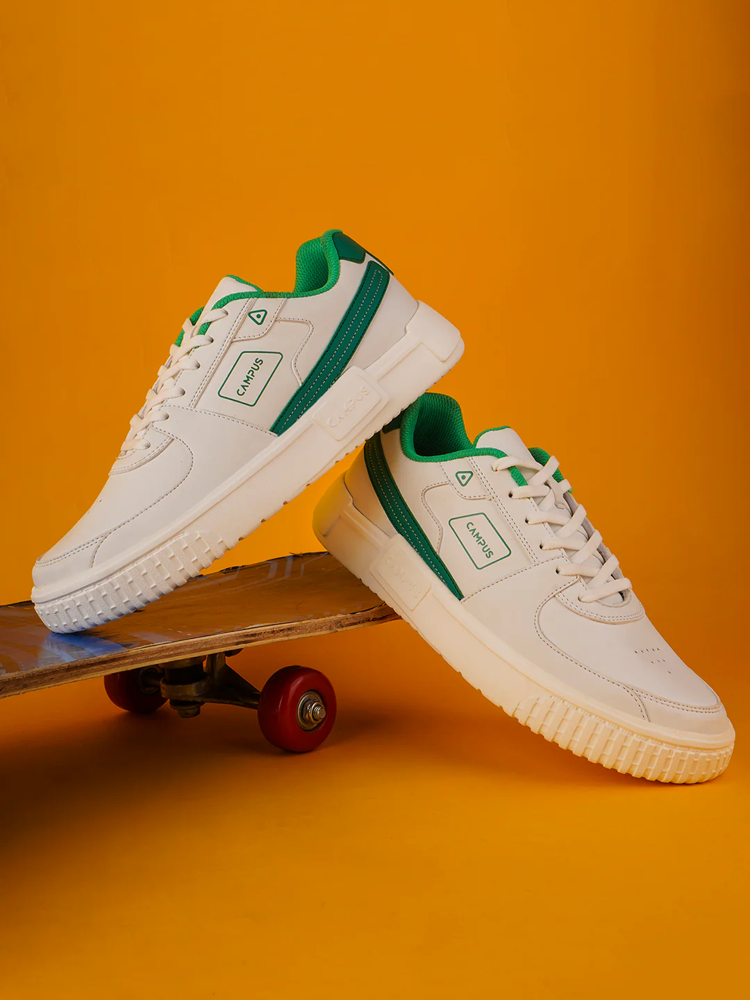 OG-10 White Men's Sneakers - Image 5