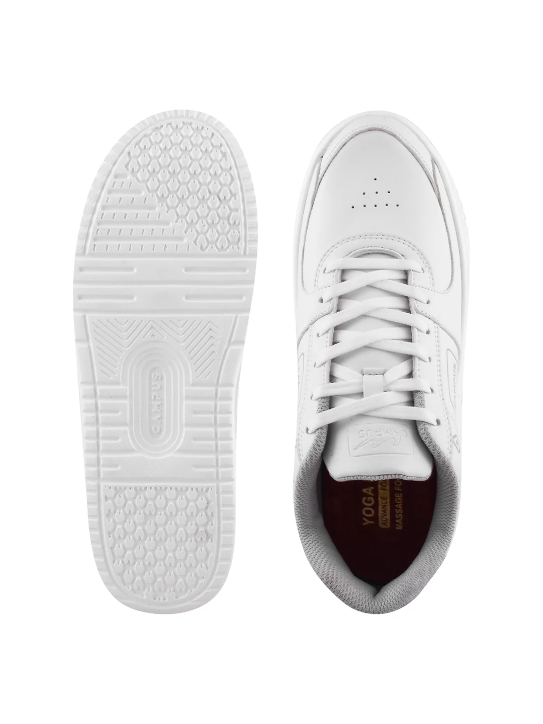 OG-10 White Men's Sneakers - Image 4