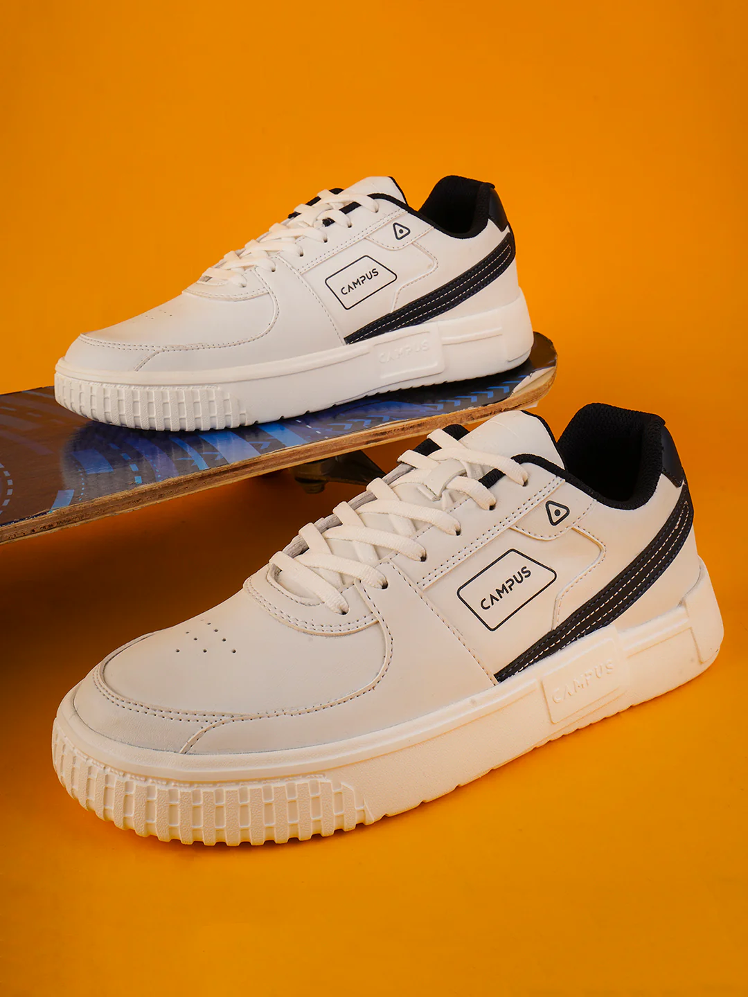 OG-10 White Men's Sneakers - Image 5