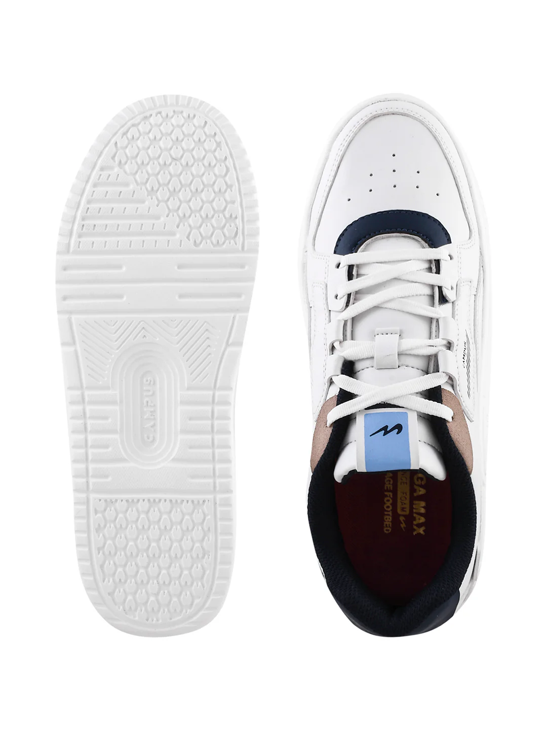 OG-11 White Men's Sneakers - Image 6