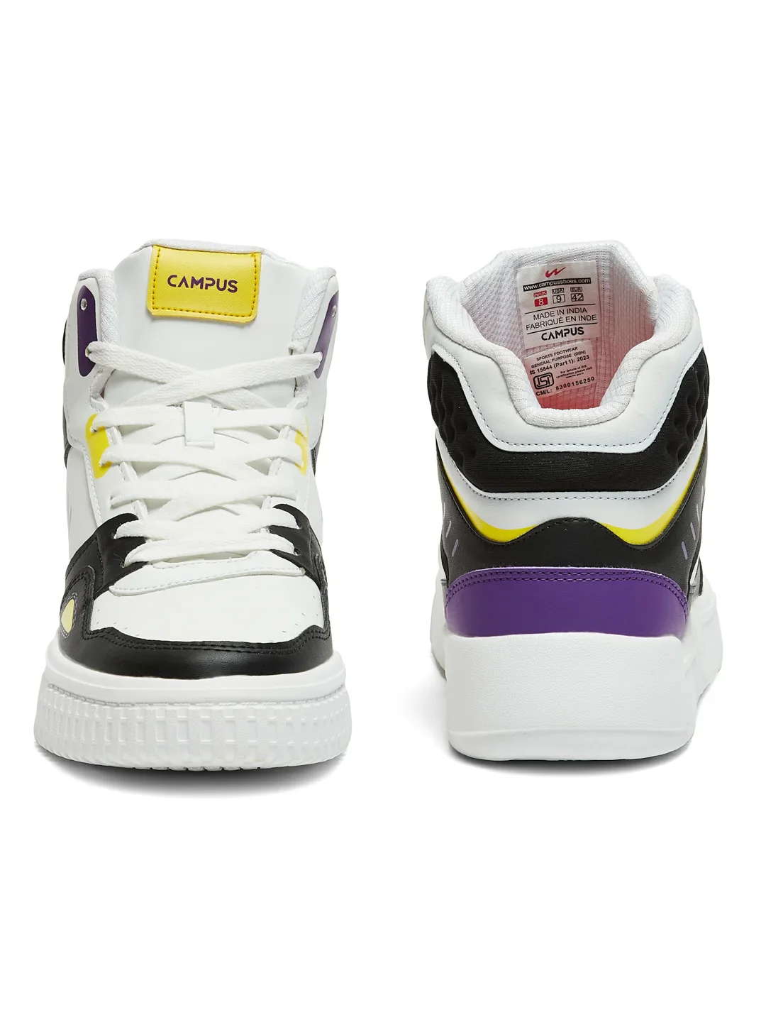 OG-15 White Men's Sneakers - Image 3