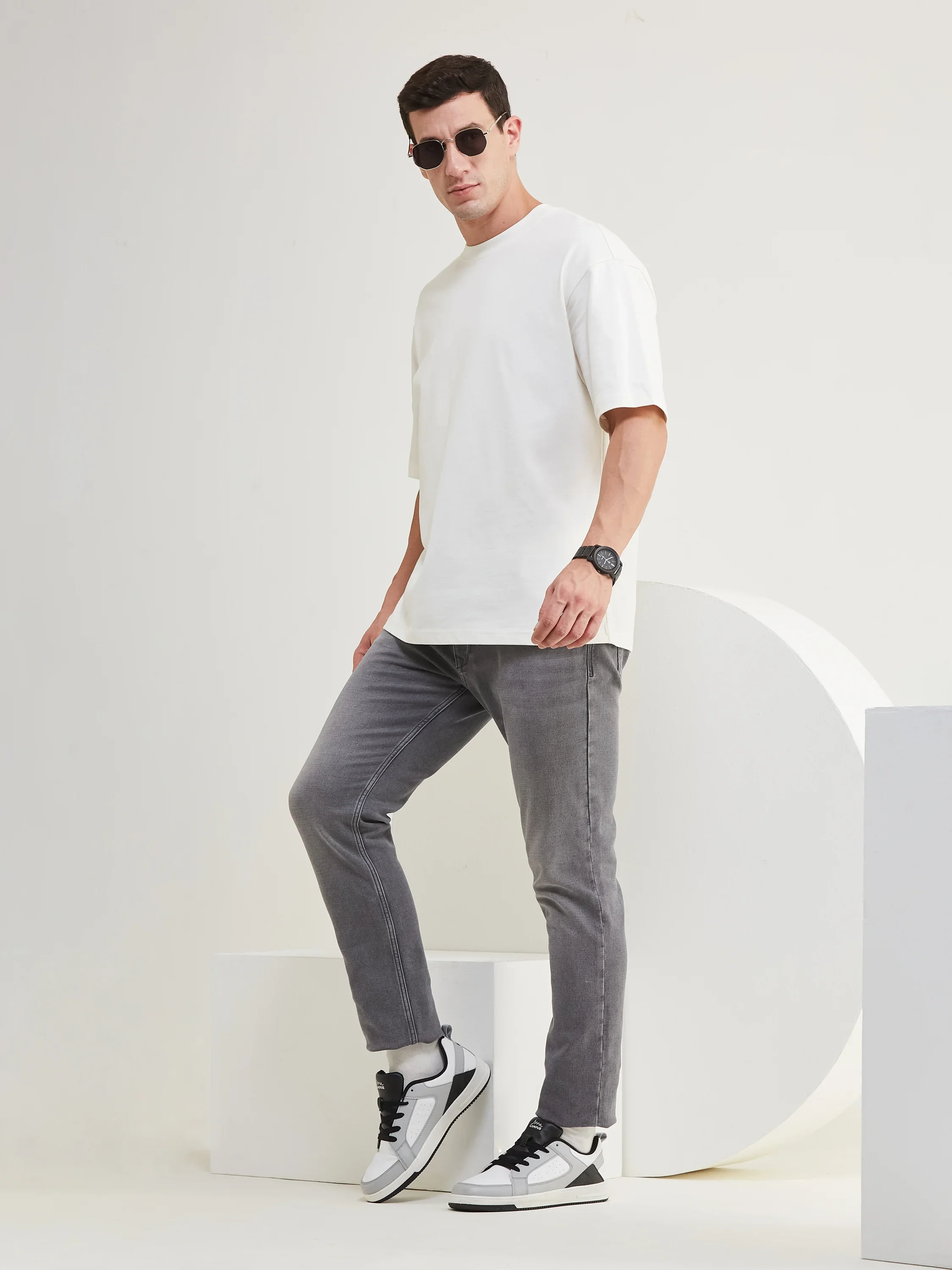 OG-17 Grey Men's Sneakers - Image 7