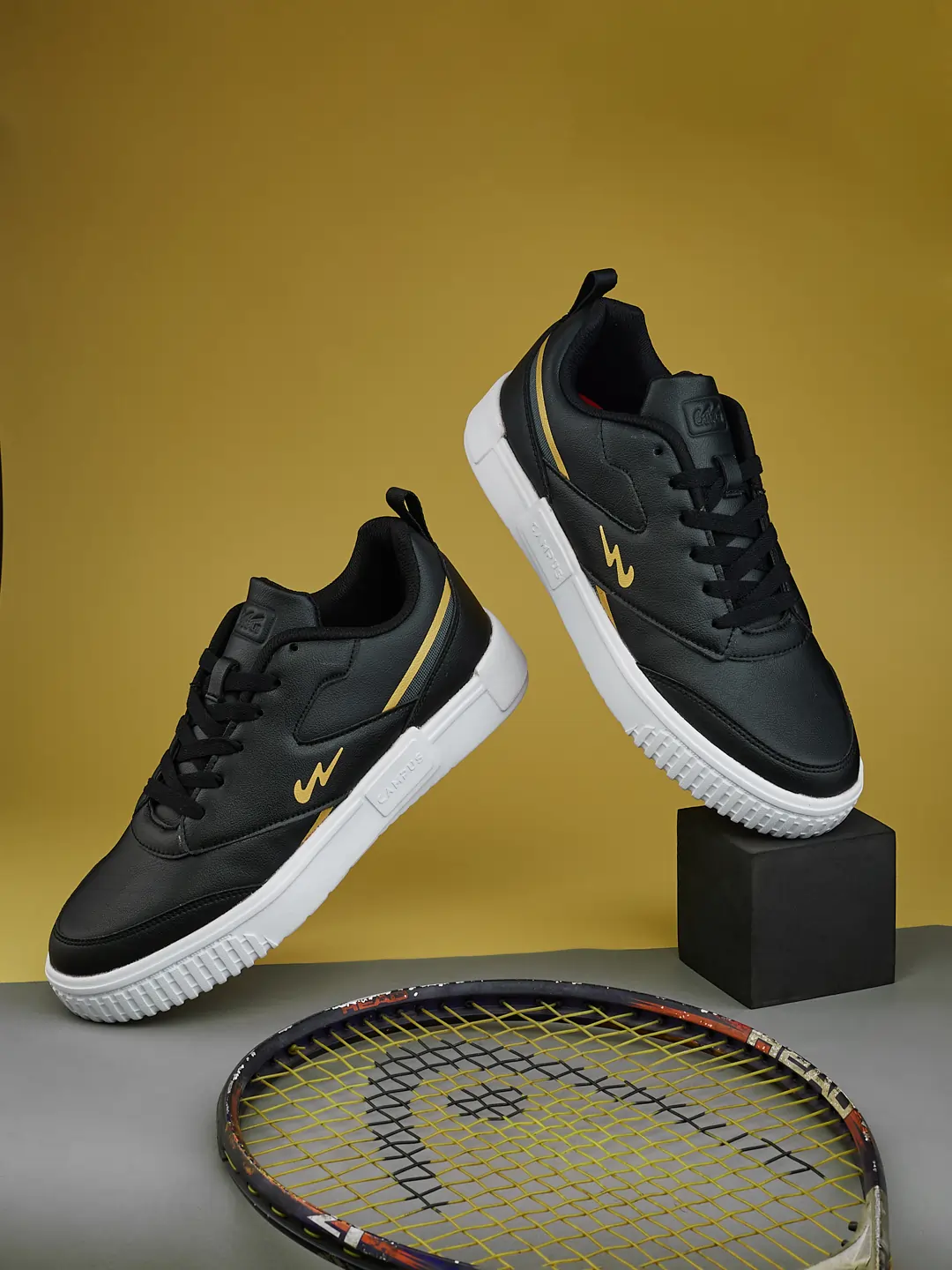 OG-24 Black Men's Sneakers - Image 7