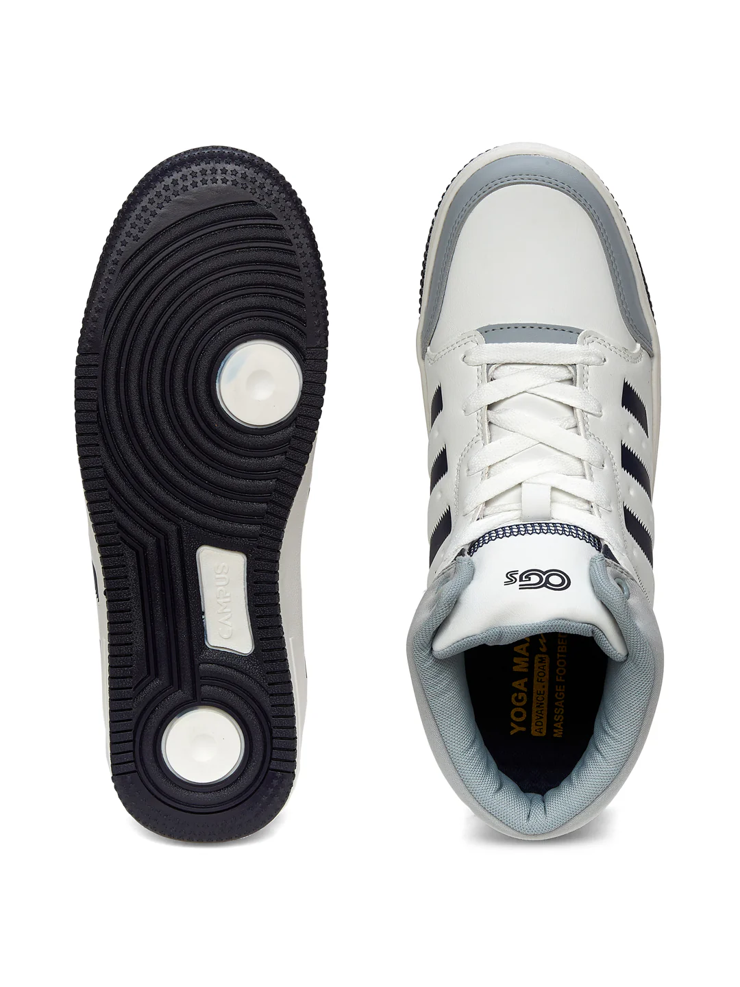 OG-26 White Men's Sneakers - Image 4