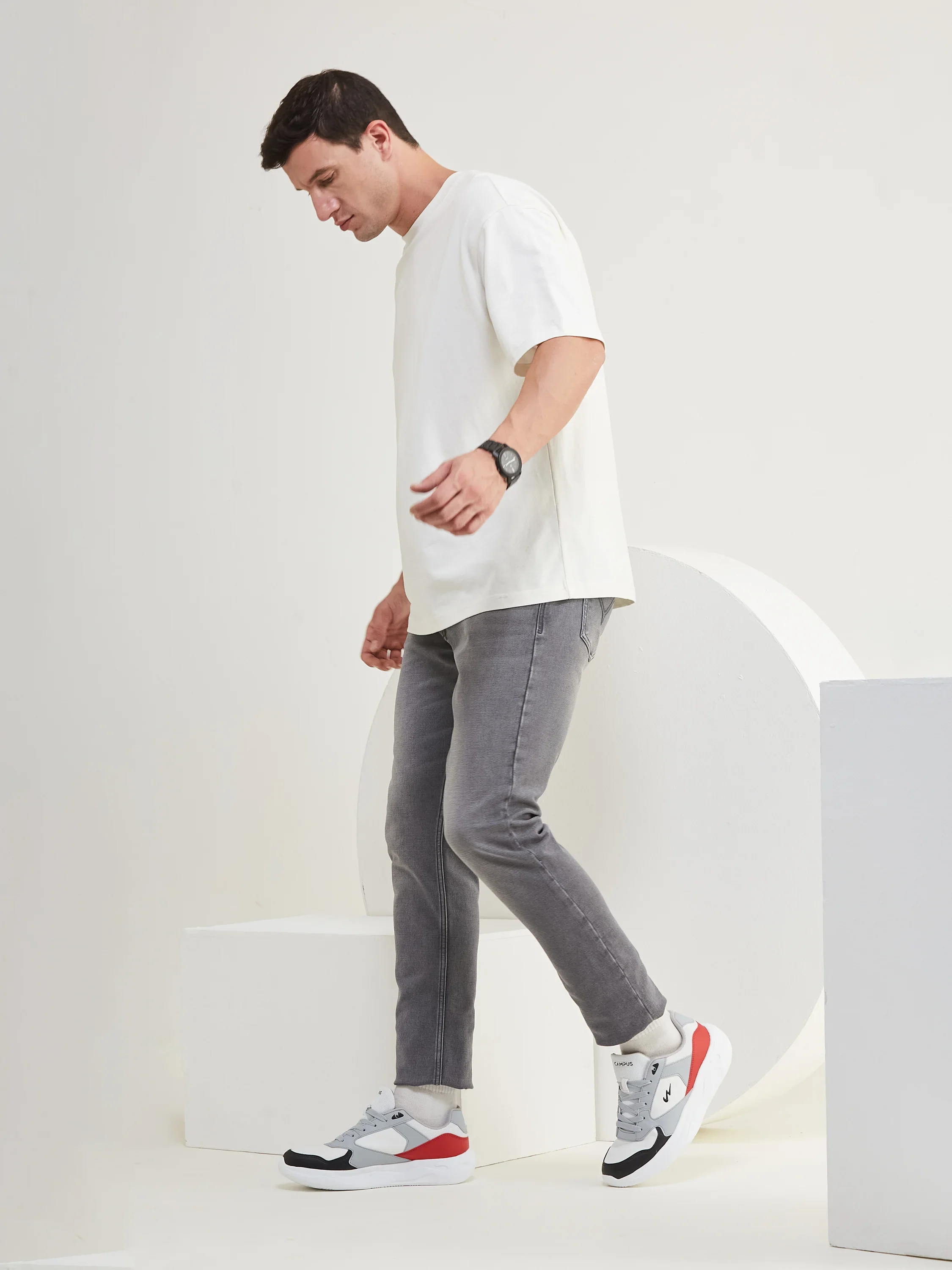 OG-35 White Men's Sneakers - Image 7