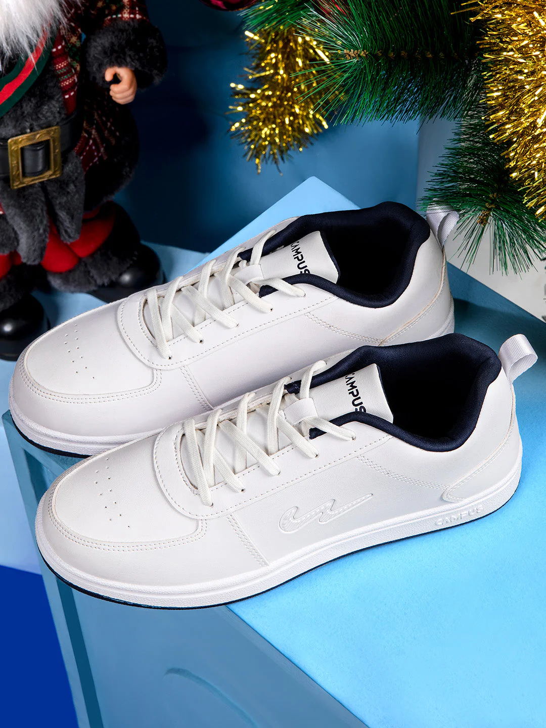 OG-D4 White Men's Sneakers - Image 6