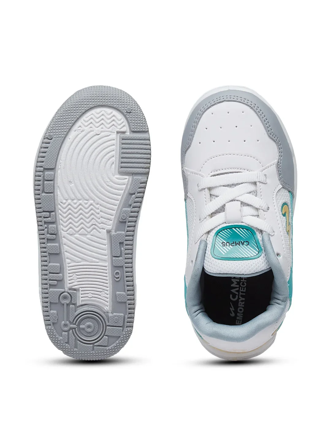 OGK-07 White Kids Sneakers - Image 5