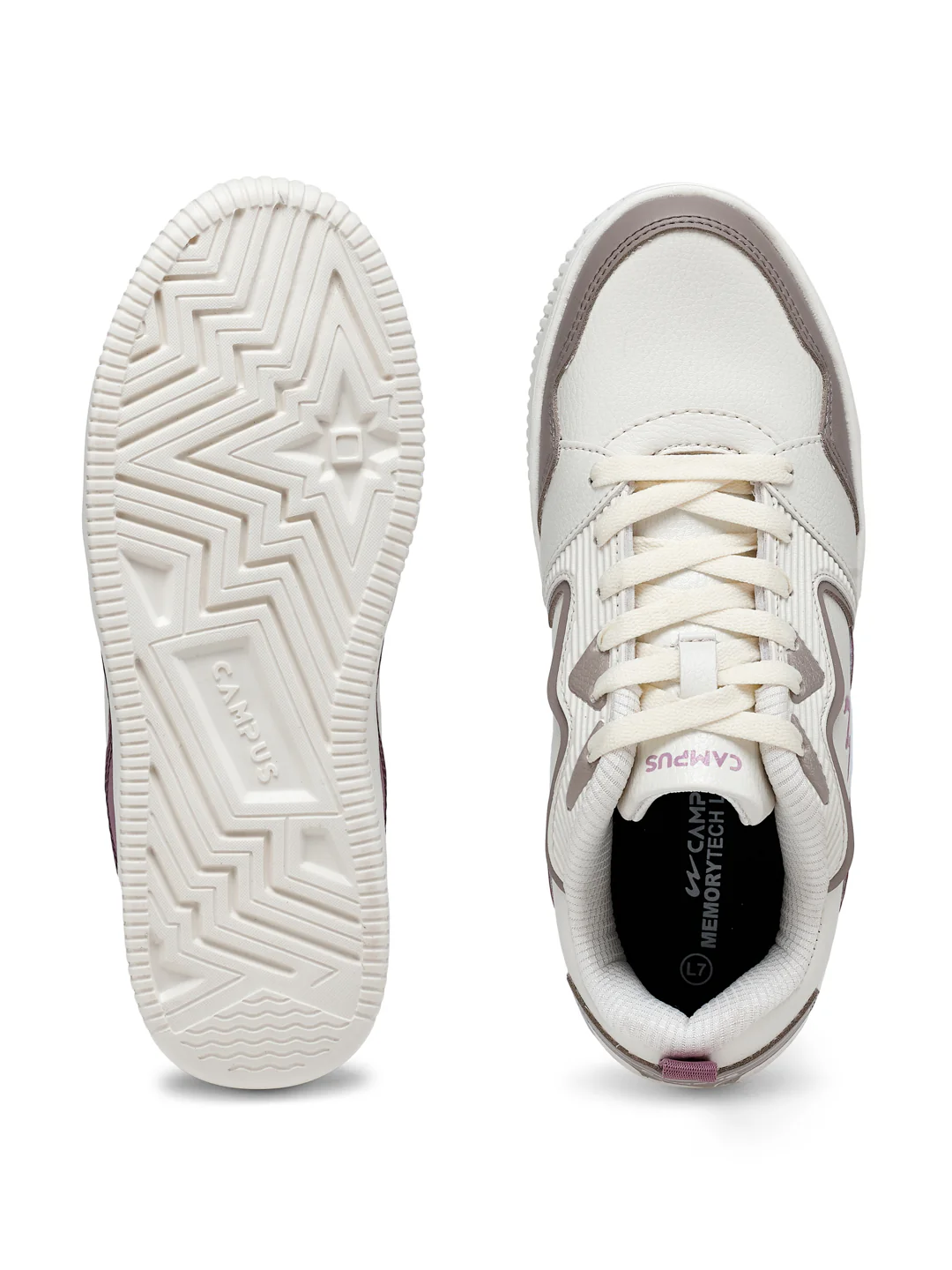 OGL-06 Off White Women's Sneakers - Image 4