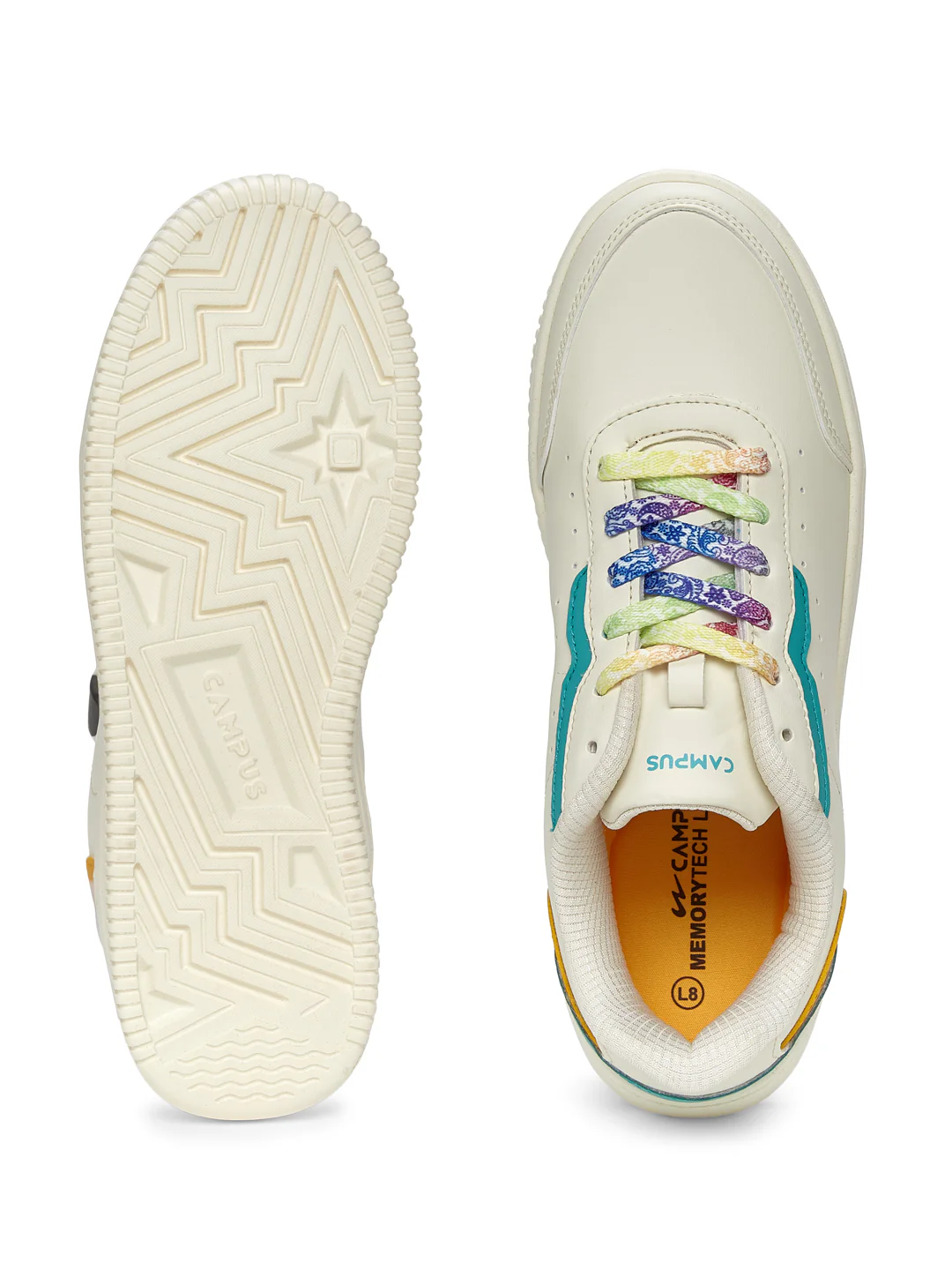 OGL-10 White Women's Sneakers - Image 4