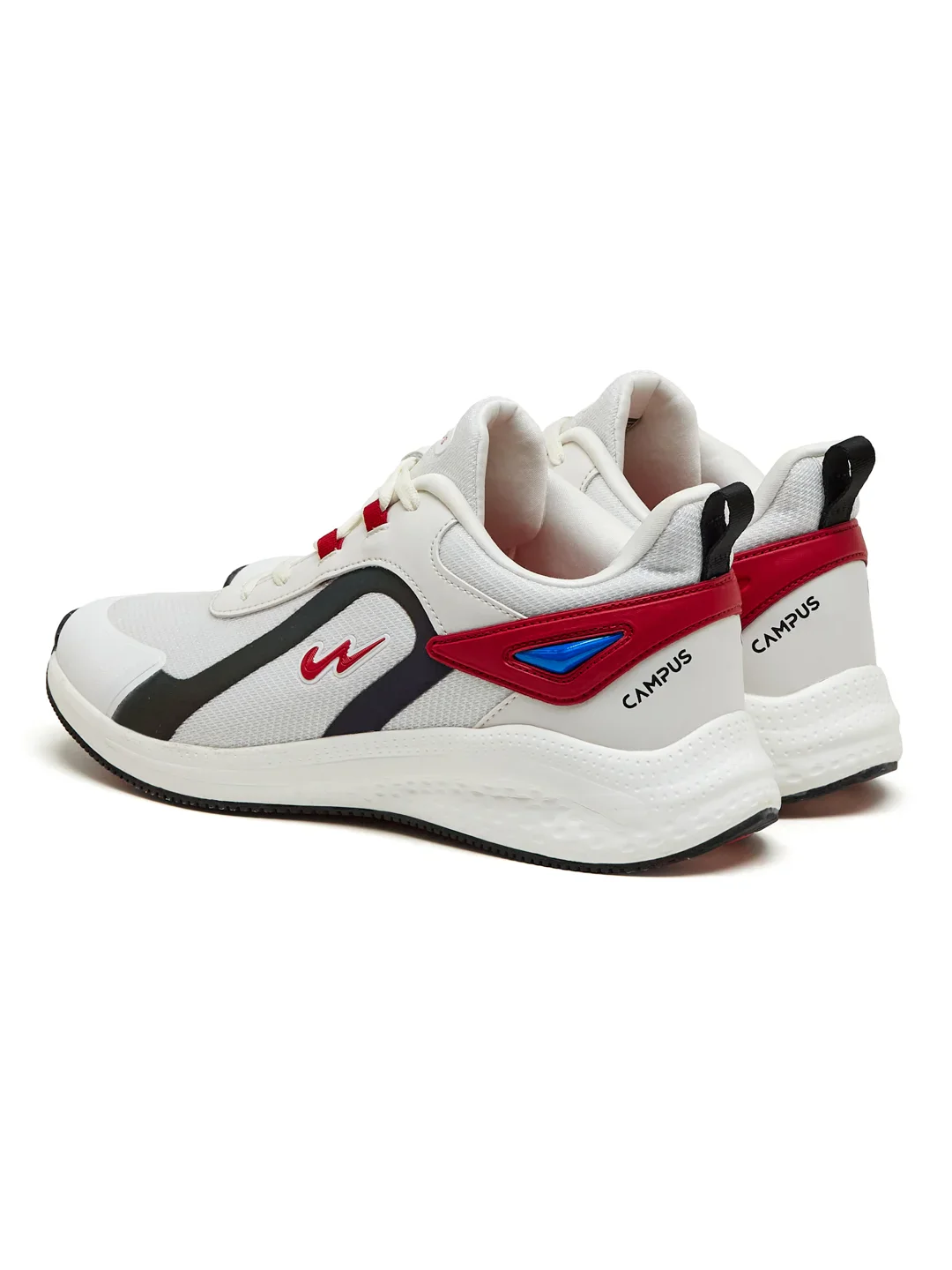 OMAX White Men's Running Shoes - Image 5