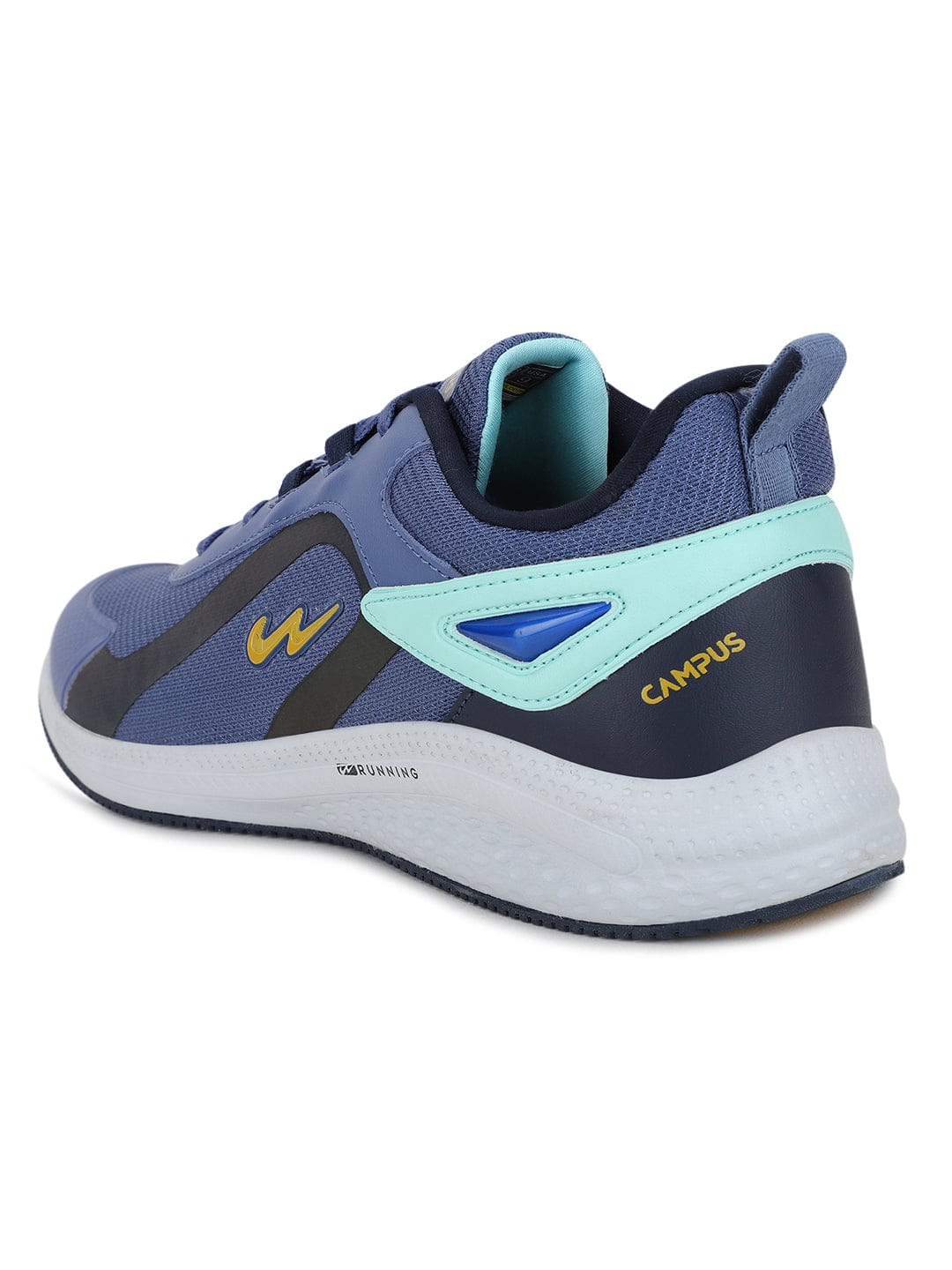 OMAX Blue Men's Running Shoes - Image 3