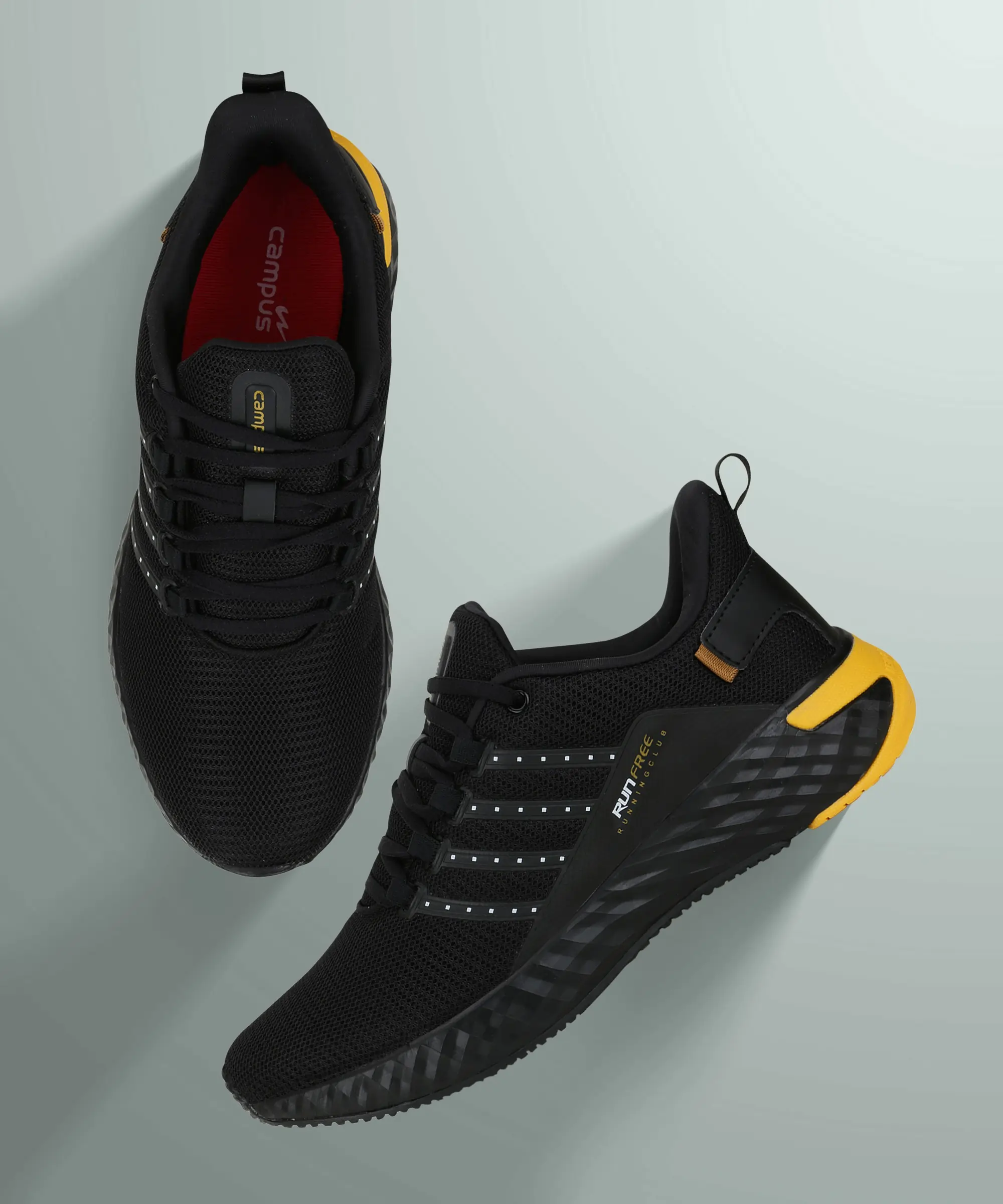 OSLO PRO Black Men's Sports Shoes - Image 6
