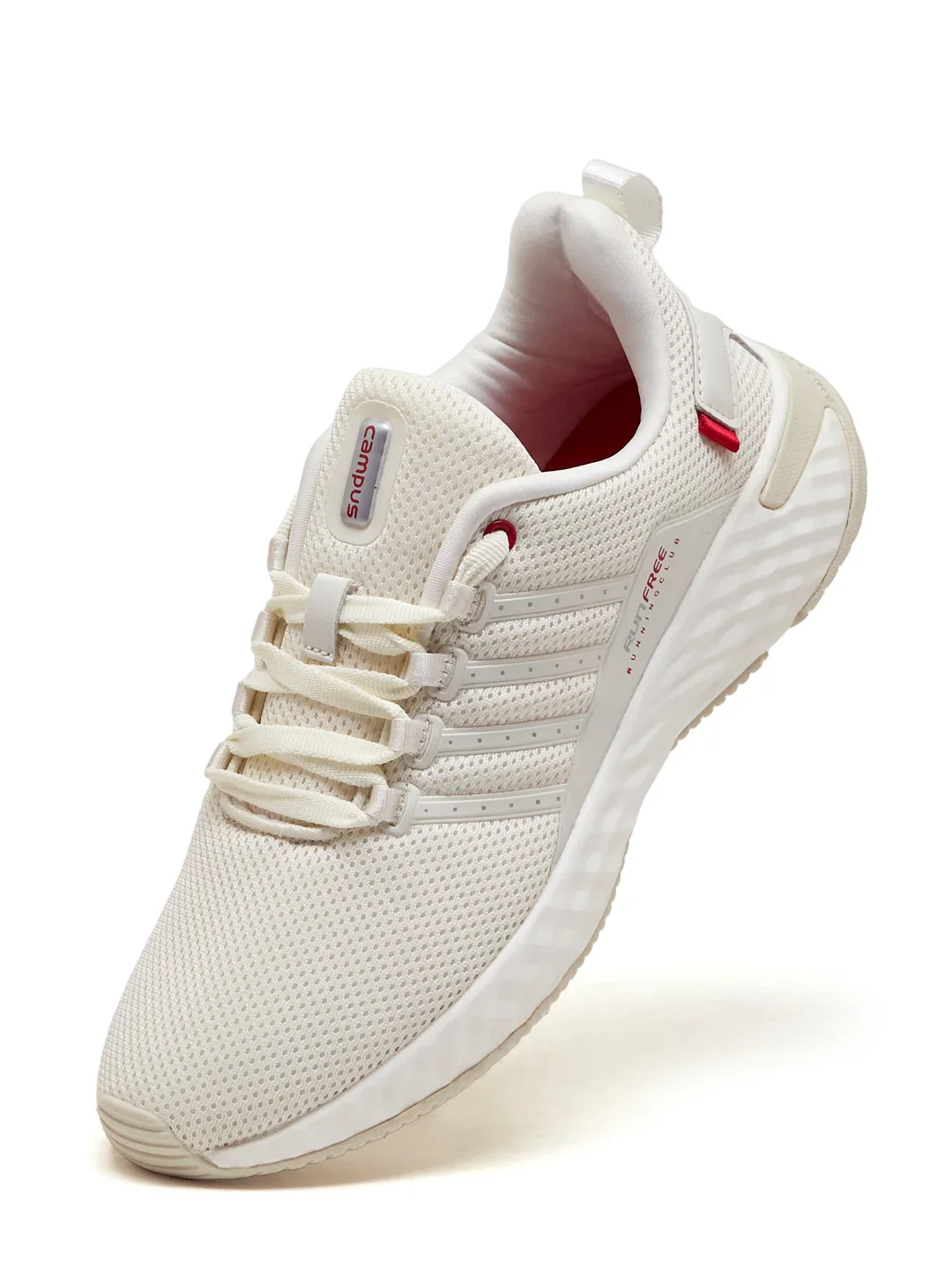 OSLO PRO Off White Men's Running Shoes - Image 3