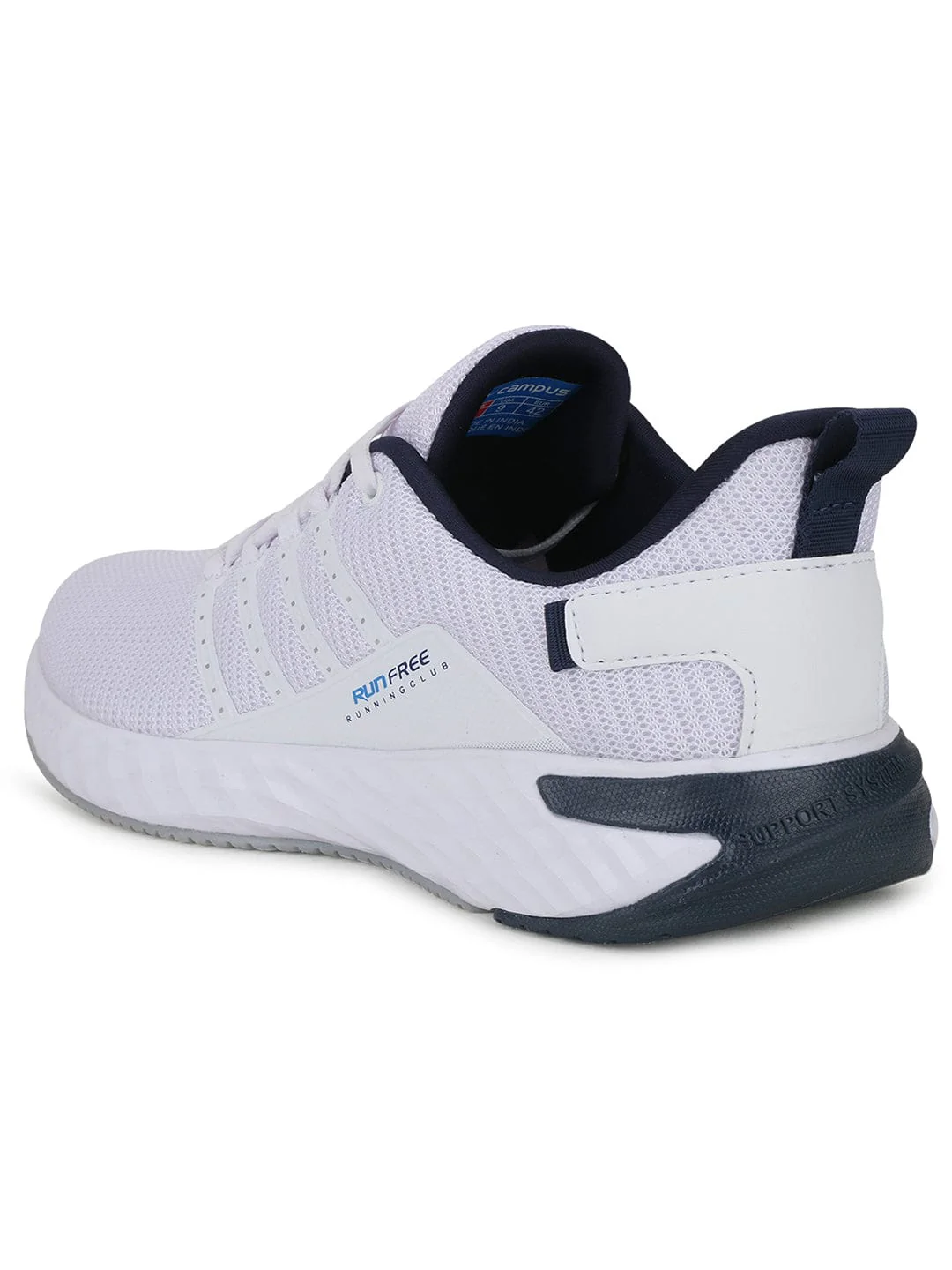 OSLO PRO White Men's Sports Shoes - Image 3