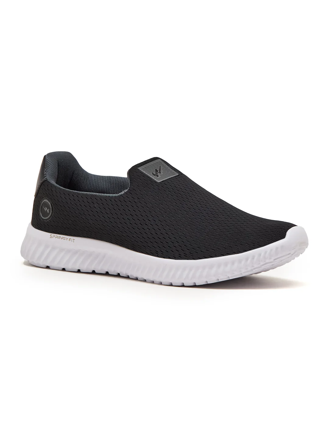OXYFIT N Black Men's Walking Shoes - Image 2