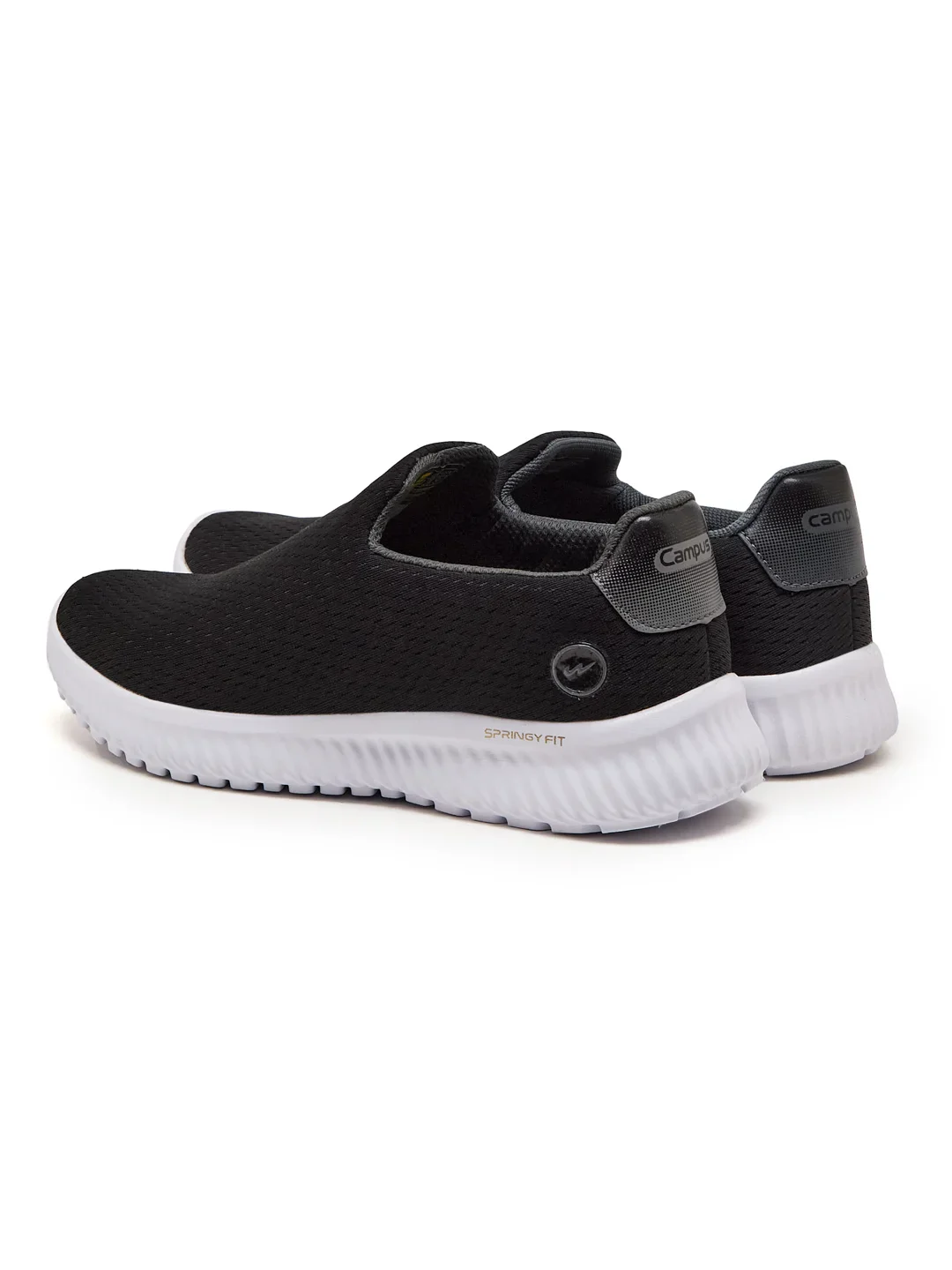 OXYFIT N Black Men's Walking Shoes - Image 5