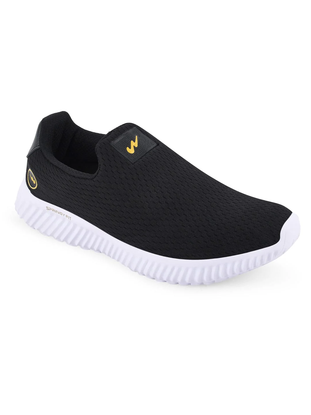 OXYFIT N Black Men's Walking Shoes - Image 2