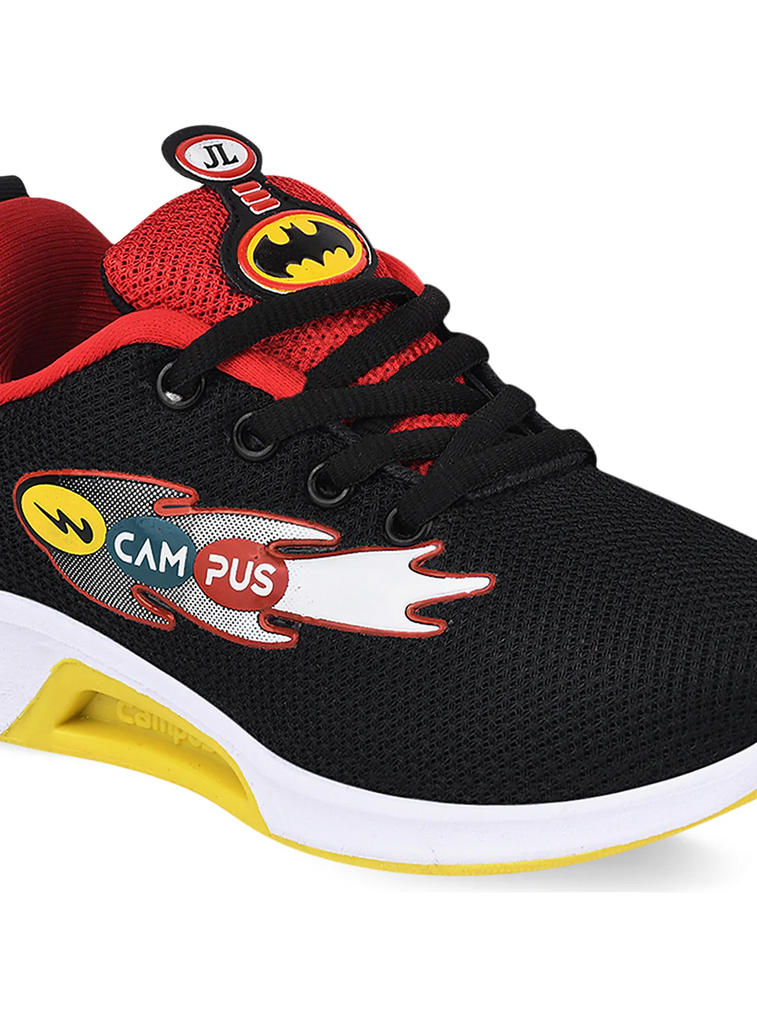 HM-604 Black Kid's Running Shoes - Image 4