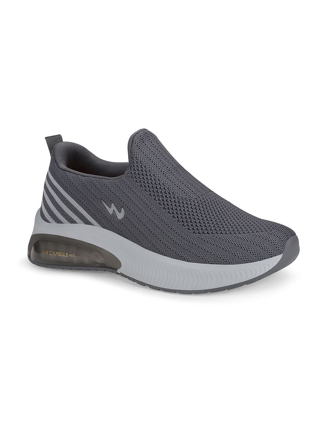 PANEL Grey Men's Casual Shoes - Image 2