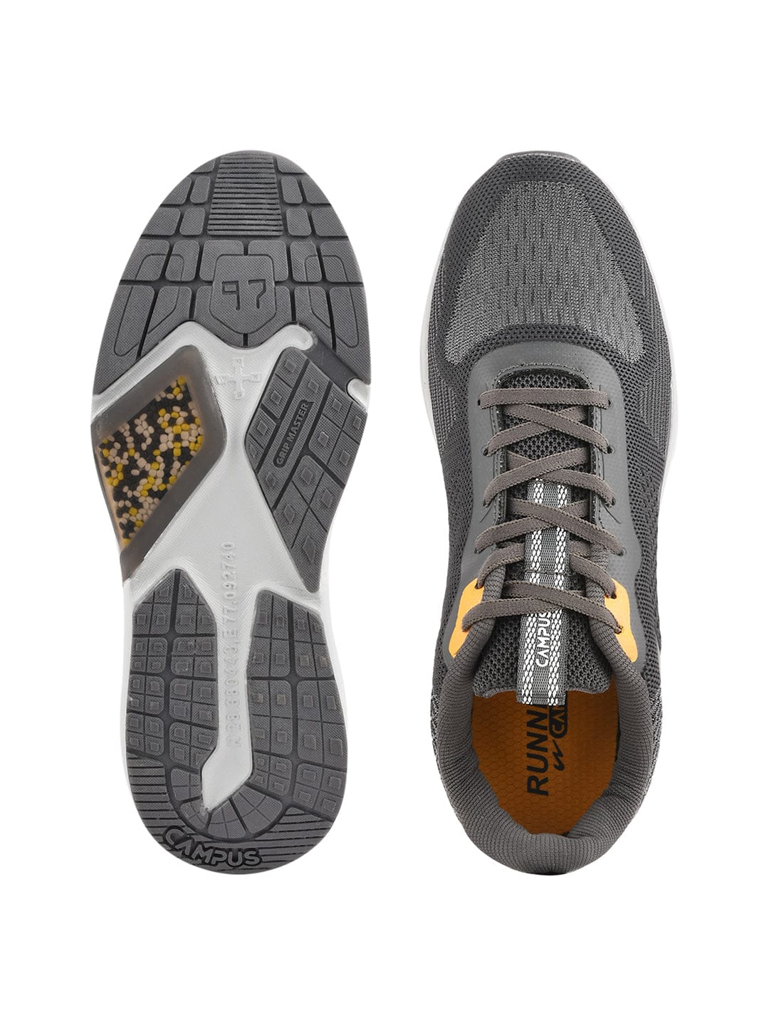 PARKY Grey Men's Running Shoes - Image 4