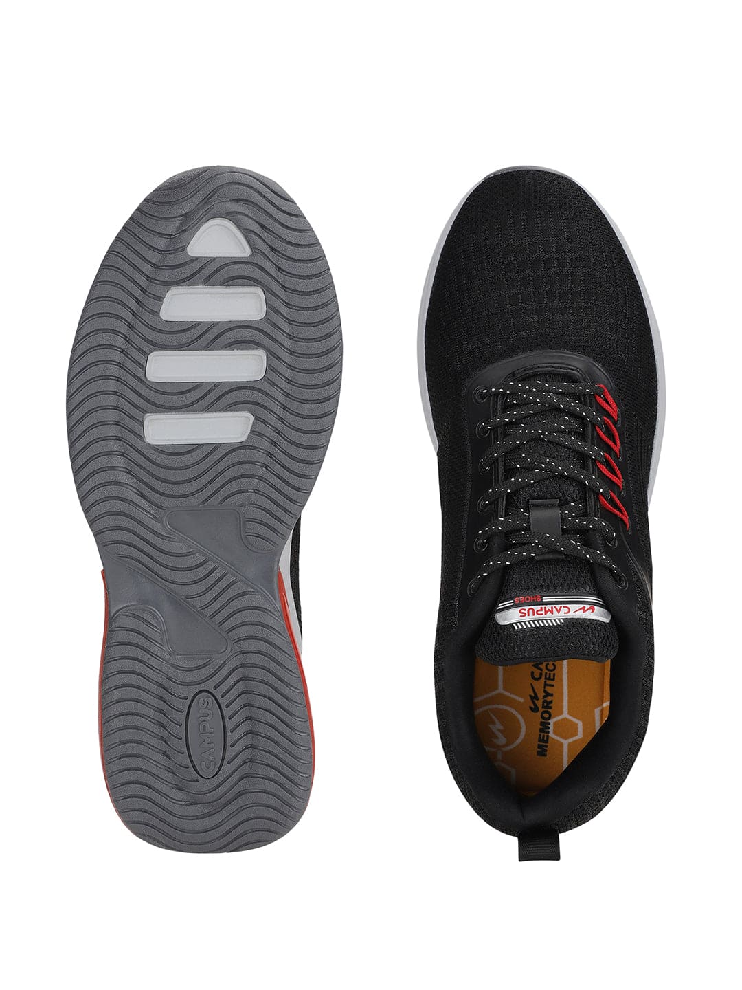 PARTON Black Men's Sports Shoes - Image 4