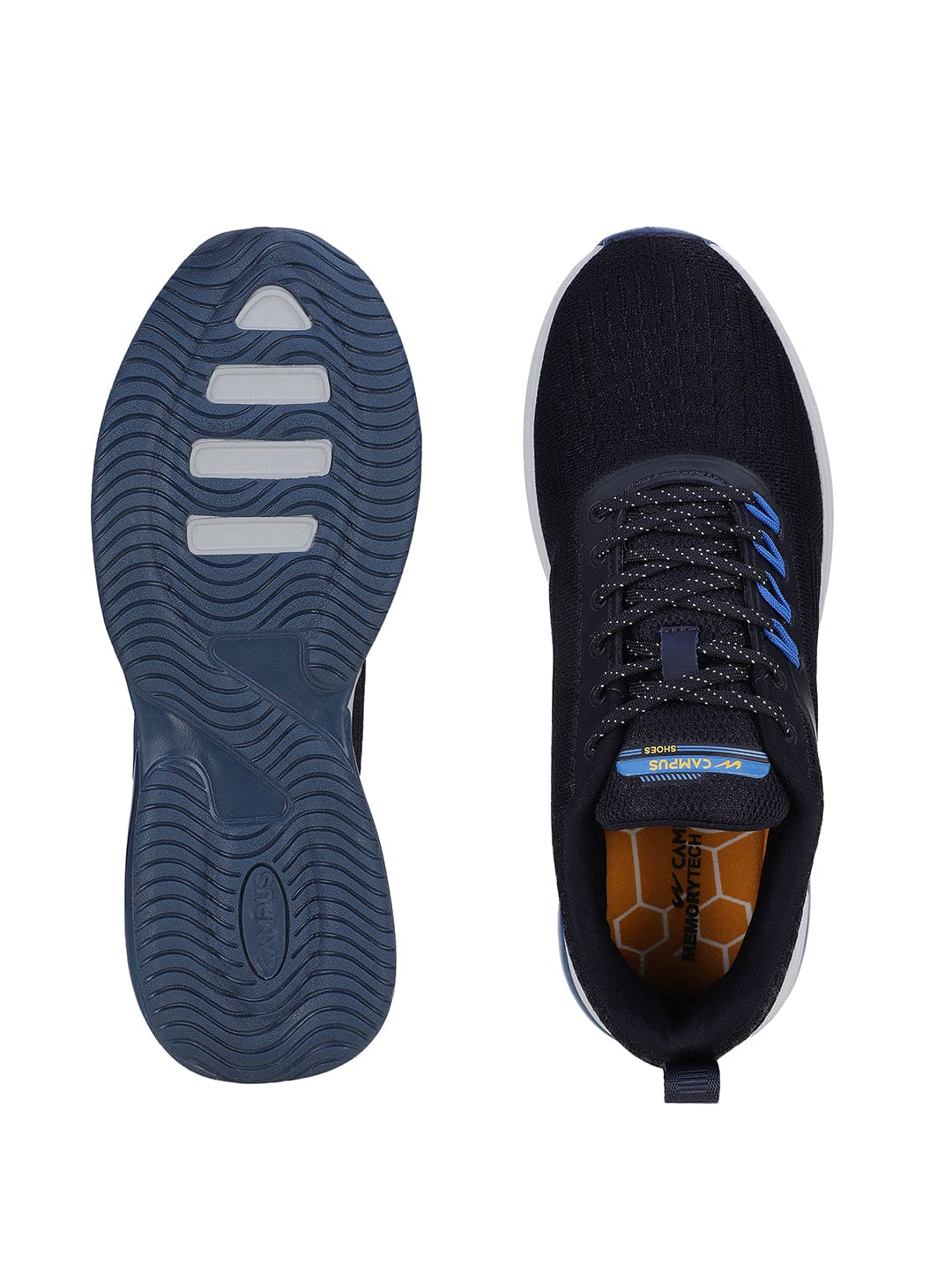PARTON Navy Men's Running Shoes - Image 4
