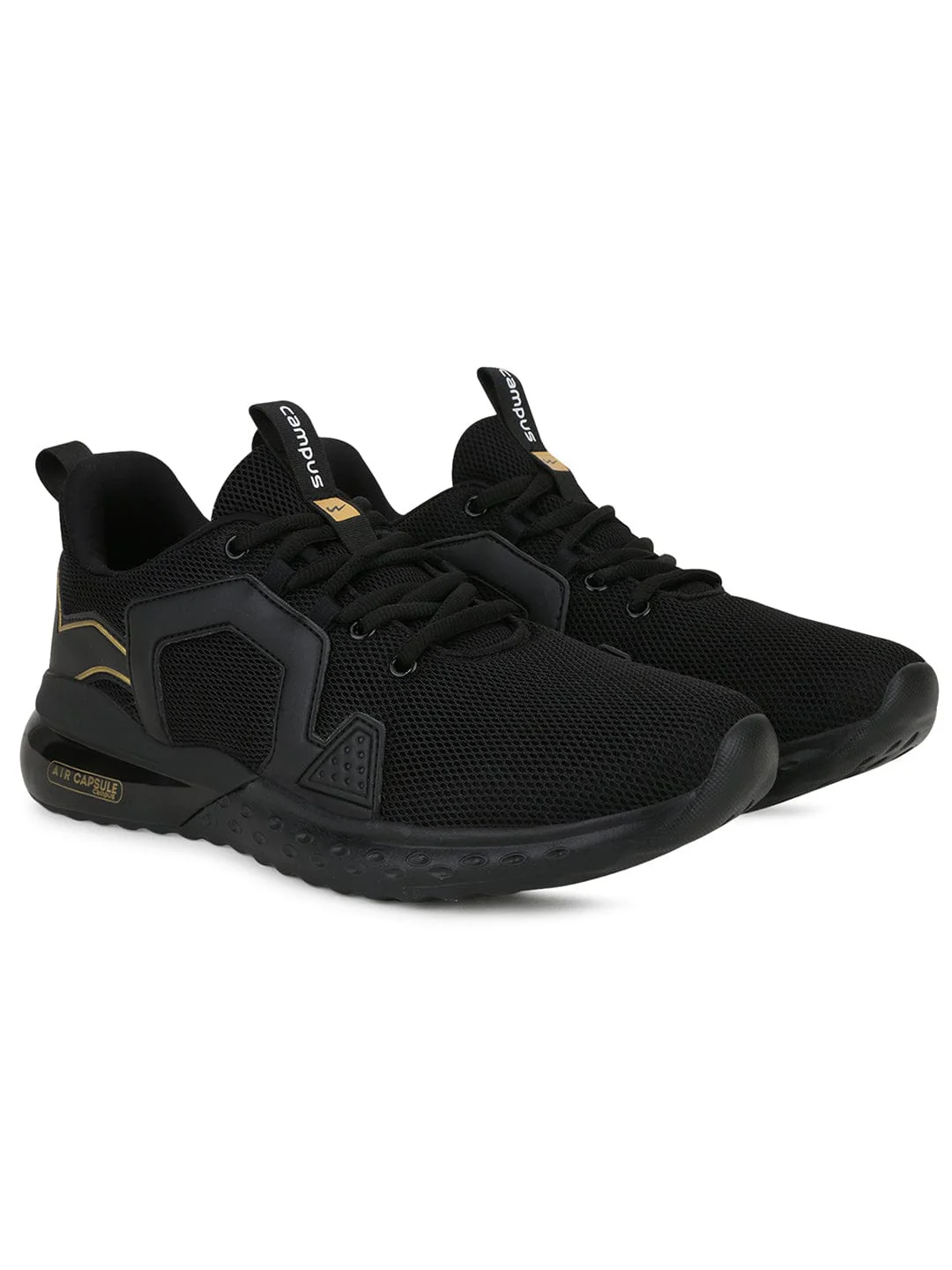 PATRIK PRO Black Men's Sports Shoes - Image 2