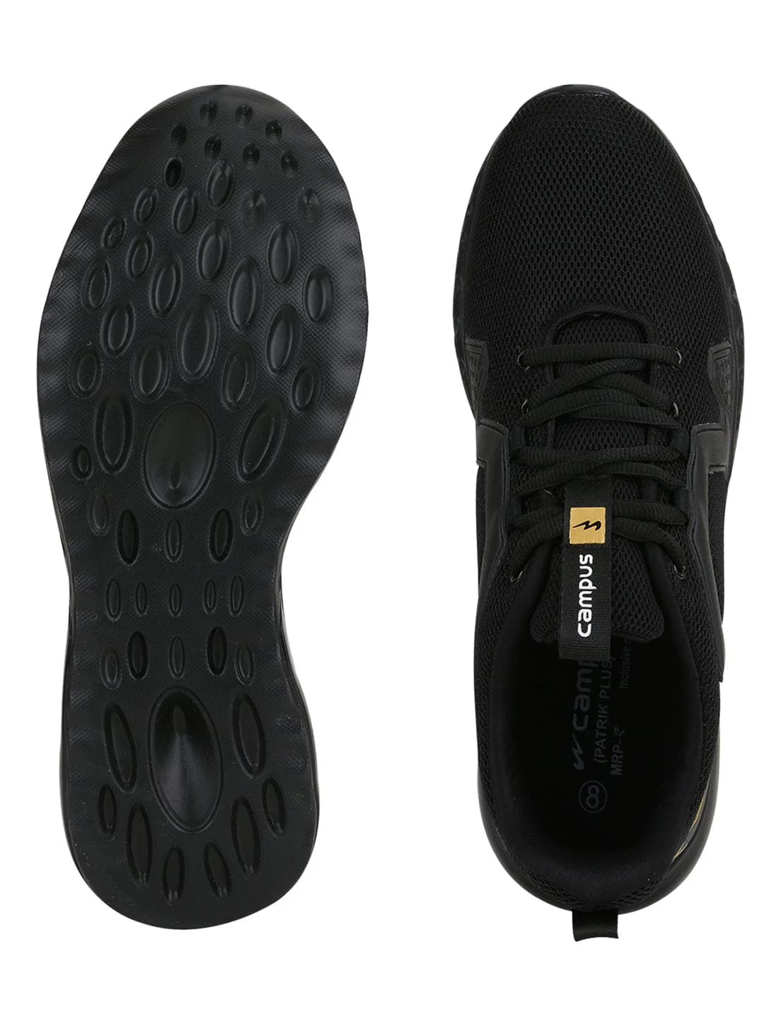 PATRIK PRO Black Men's Sports Shoes - Image 5