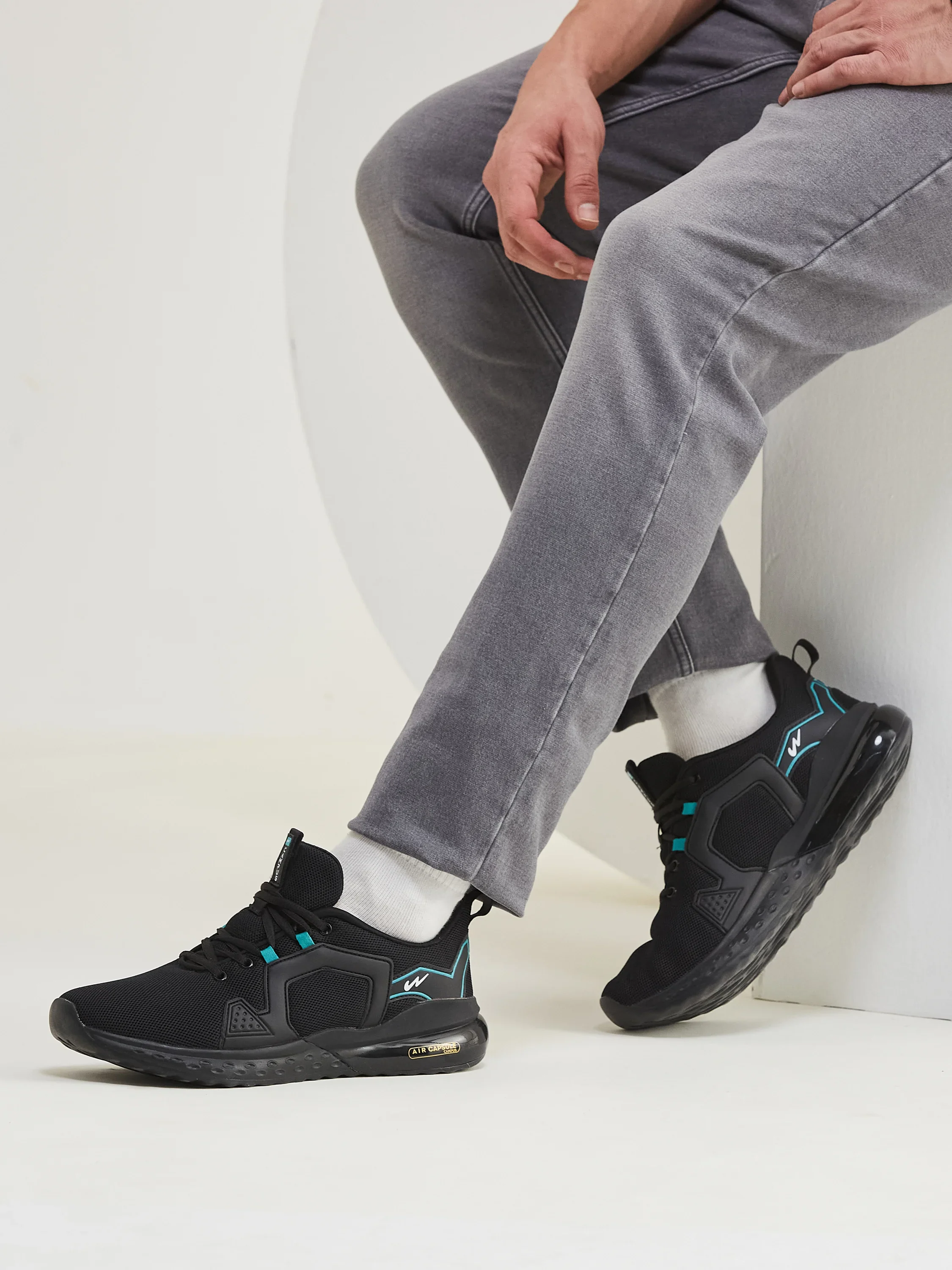 PATRIK PRO Black Men's Sports Shoes - Image 9