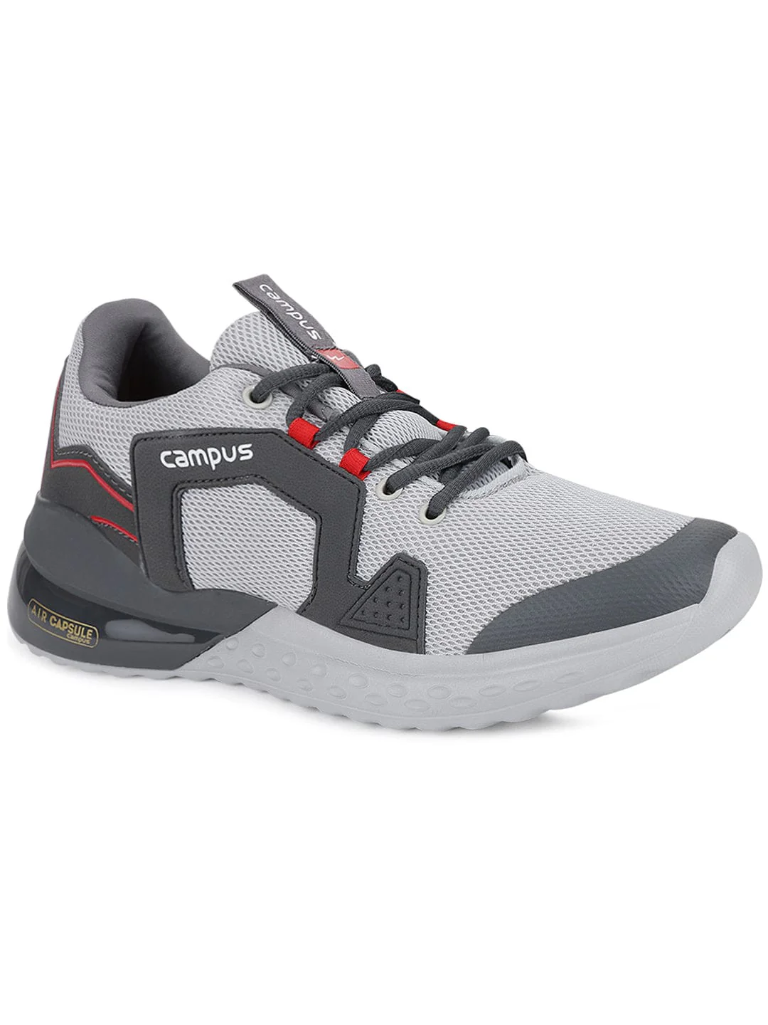 PATRIK PRO Grey Men's Sports Shoes - Image 2