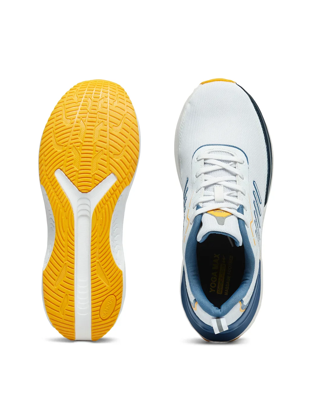 PEARSON White Men's Running Shoes - Image 5
