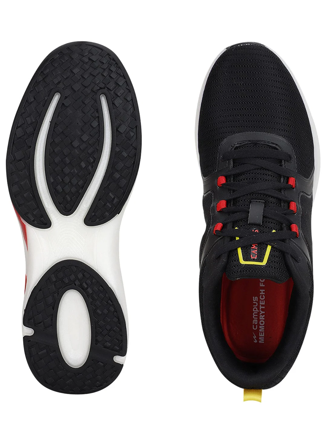 PEDRO Black Men's Running Shoes - Image 5