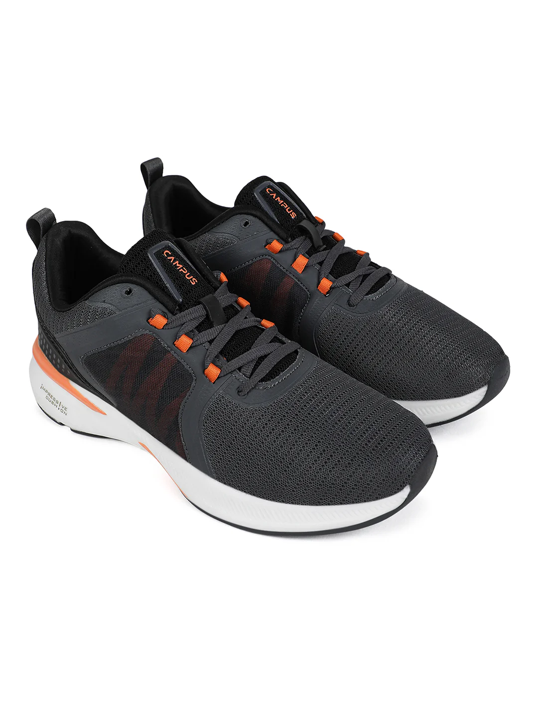 PEDRO Grey Men's Running Shoes - Image 4
