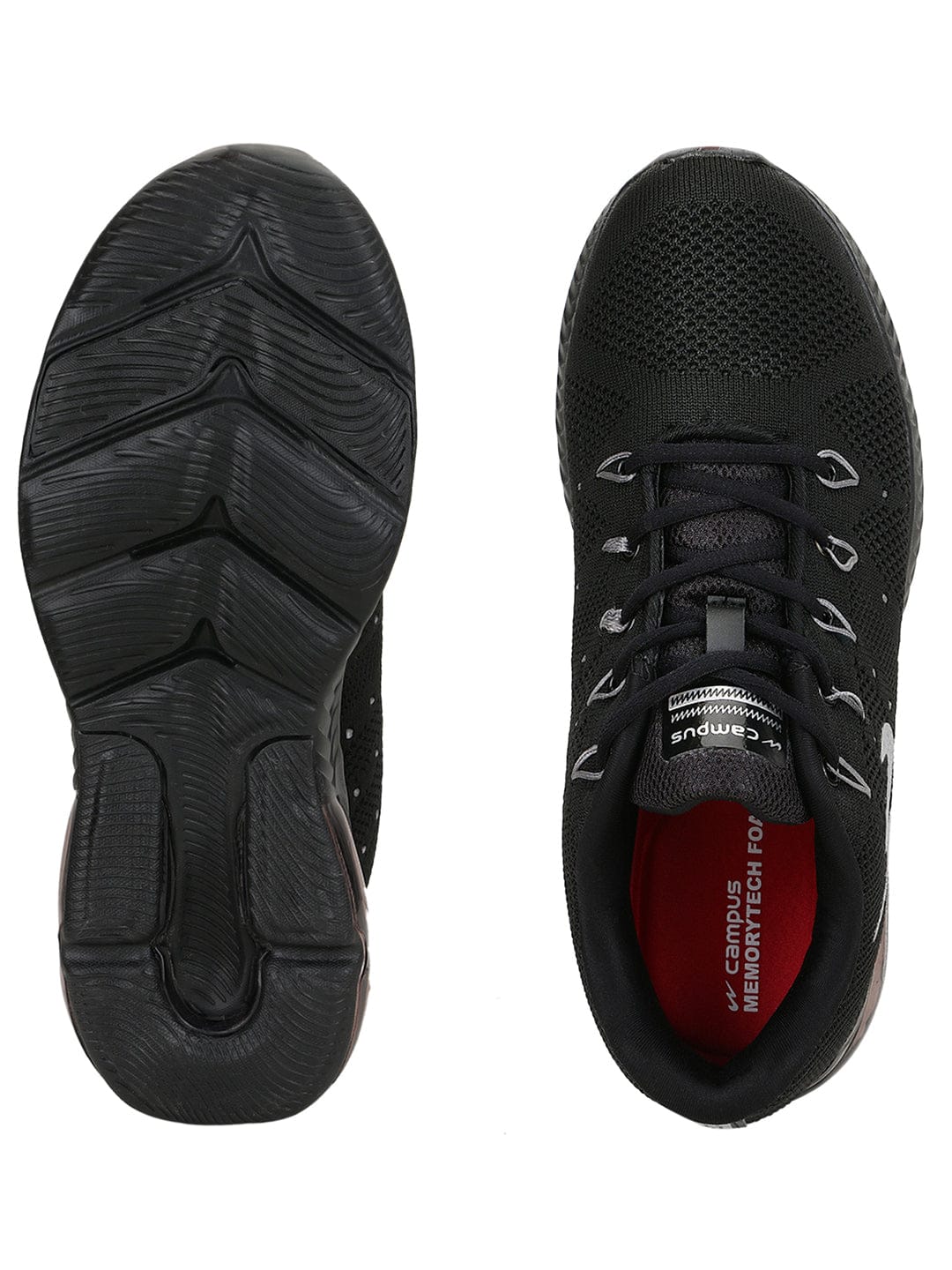 PERIS Black Men's Running Shoes - Image 4