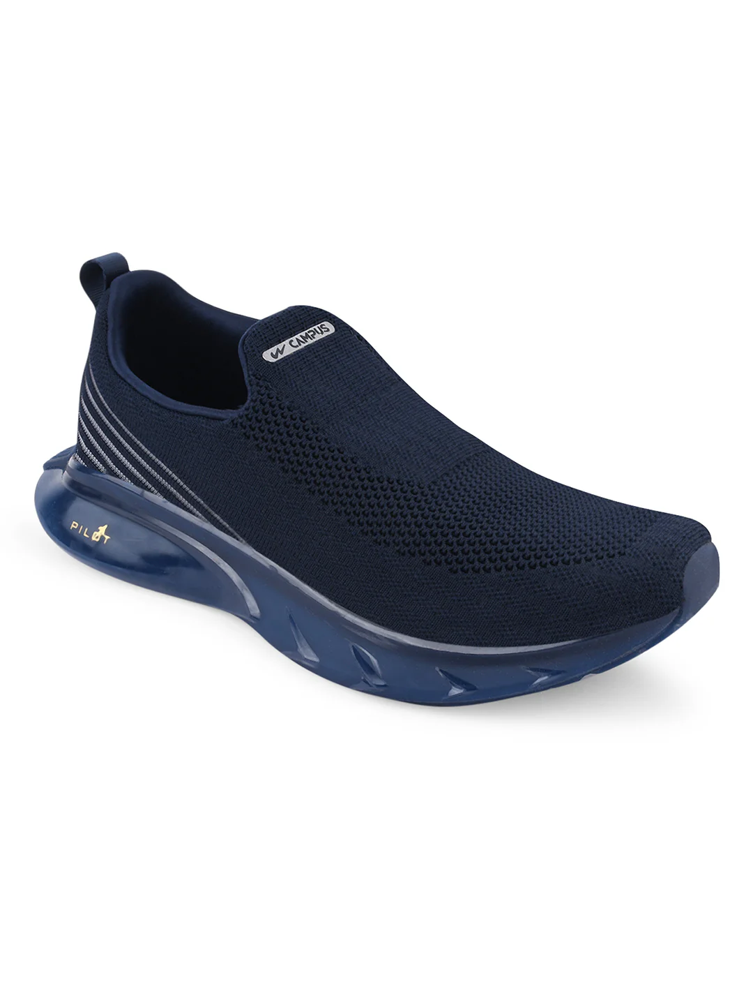 PILOT Navy Men's Walking Shoes - Image 2