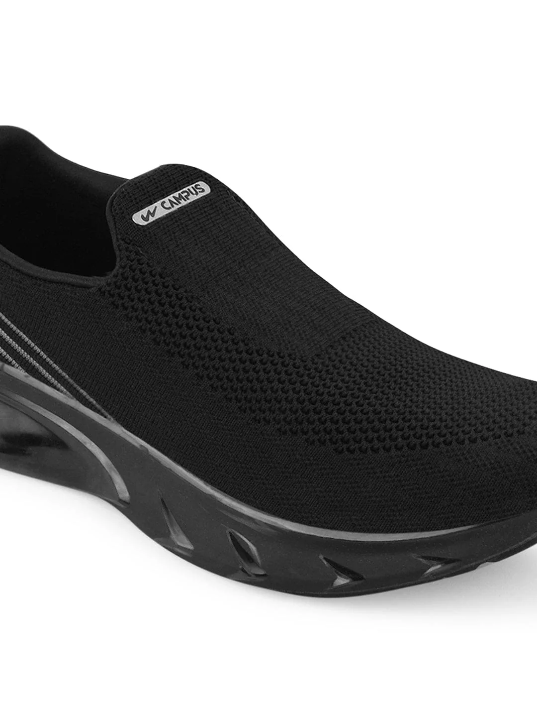 PILOT PRO Black Men's Walking Shoes - Image 4