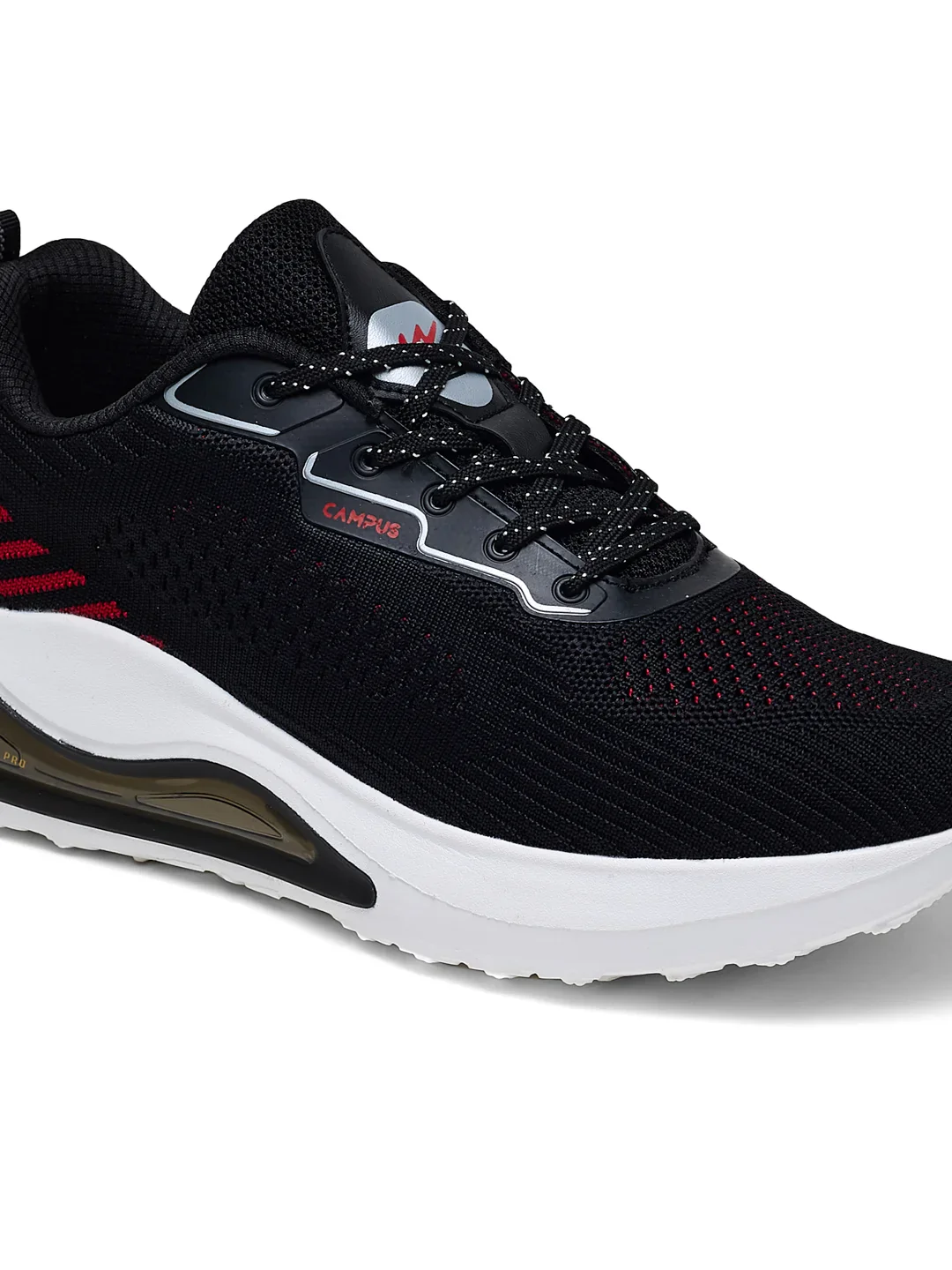 PIVOT Black Men's Running Shoes - Image 6
