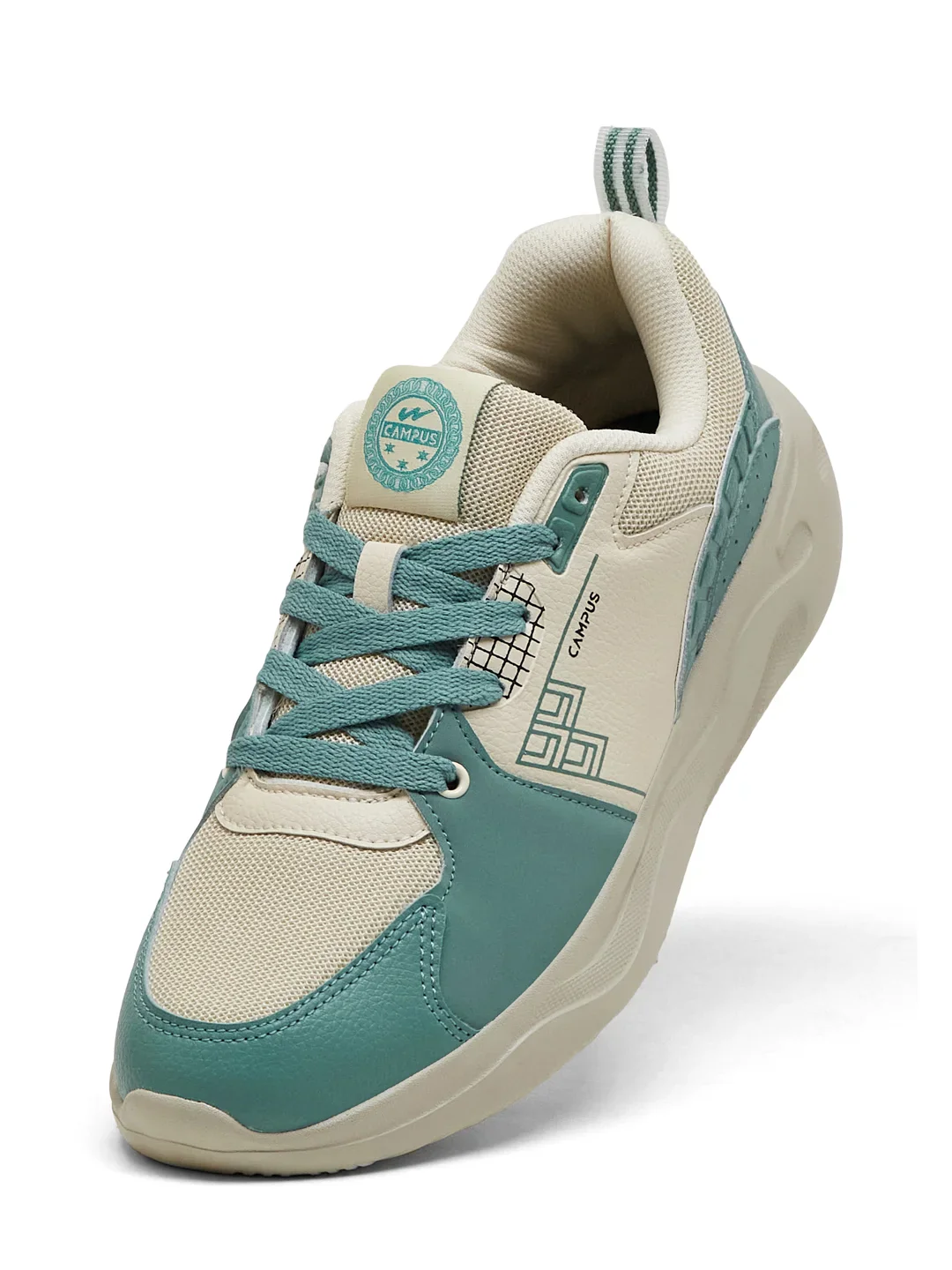 PLATO Green Men's Sneakers - Image 3