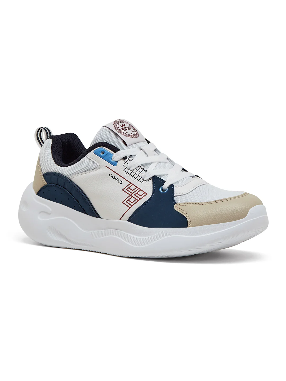 PLATO White Men's Sneakers - Image 2