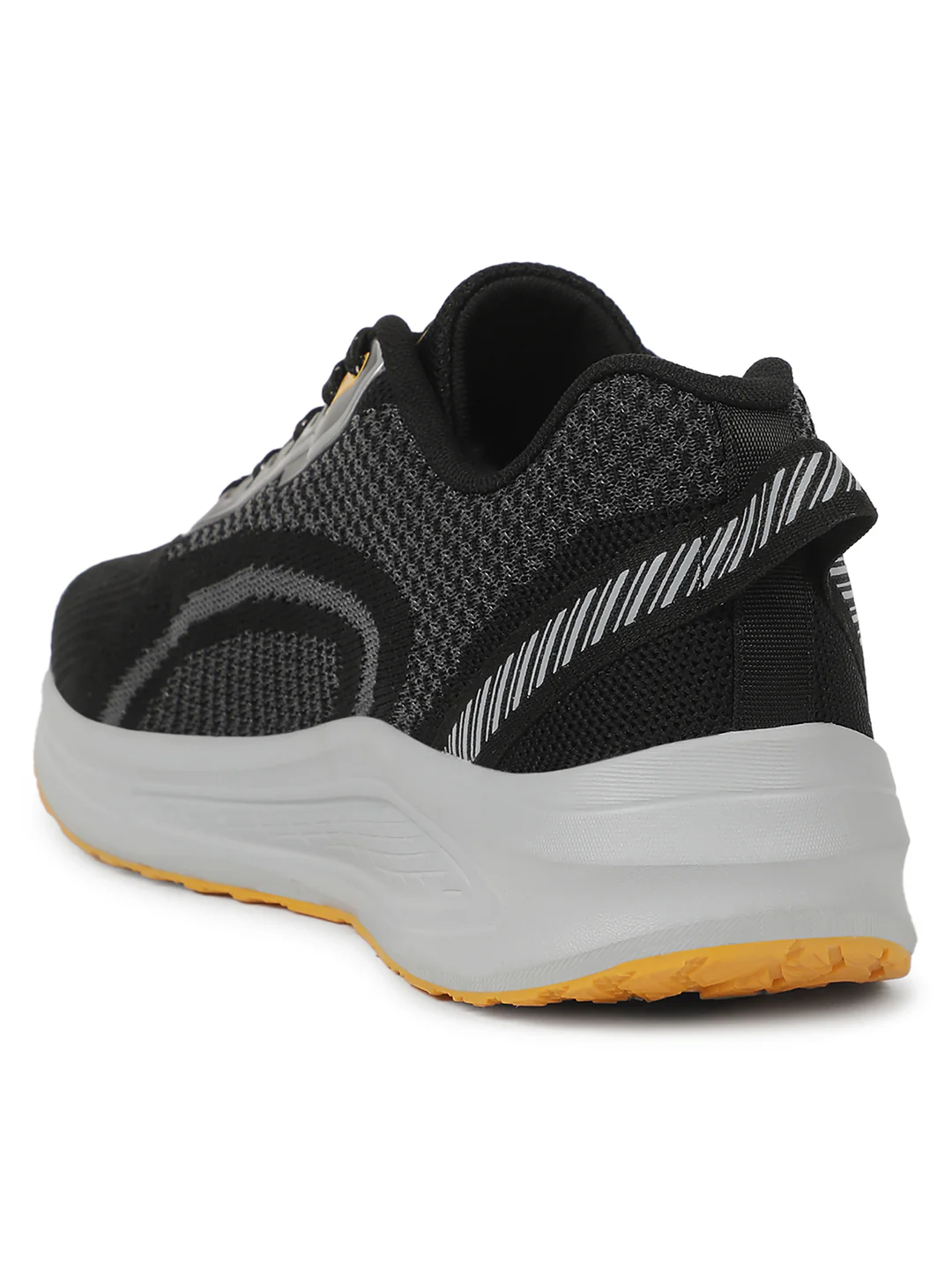 PLUSH Black Men's Running Shoes - Image 3